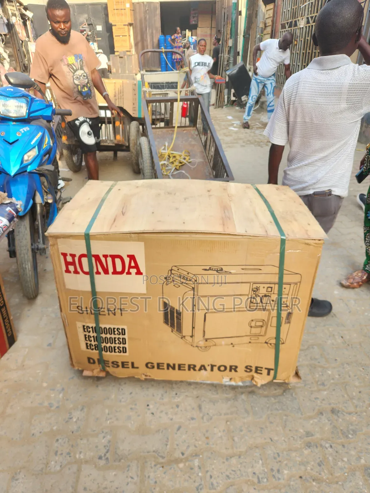 Japan Quality Honda Diesel Generator With Key Start 100% Pure Copper