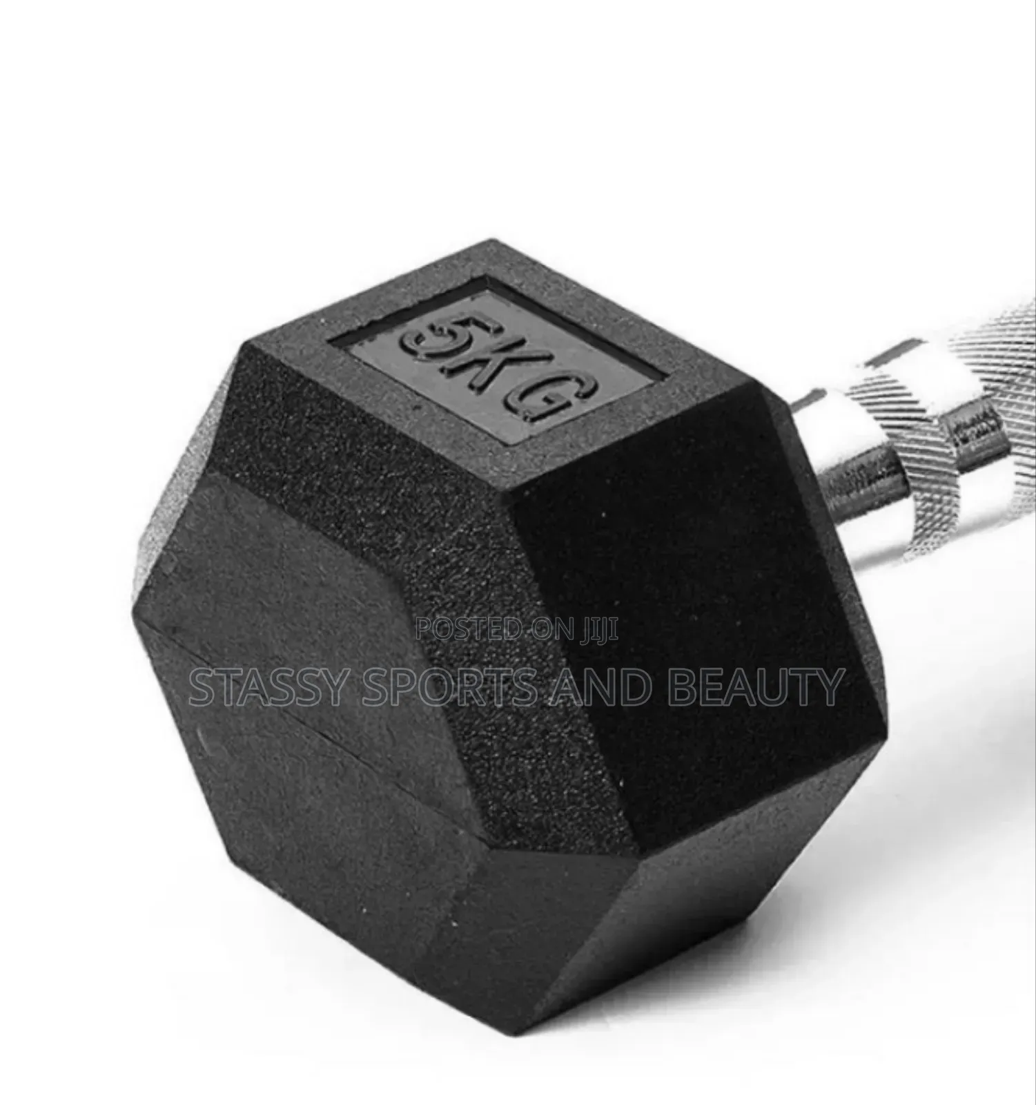 Professional 5kg Hexagonal Dumbbell Set 5kg(×2) {10kg Total}