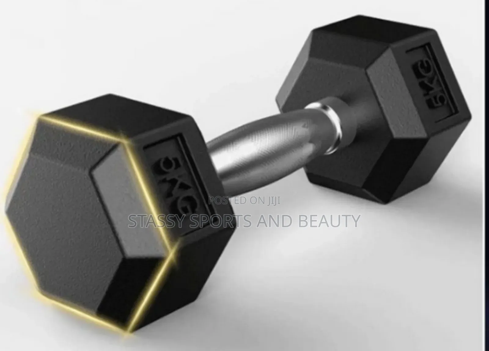 Professional 5kg Hexagonal Dumbbell Set 5kg(×2) {10kg Total}