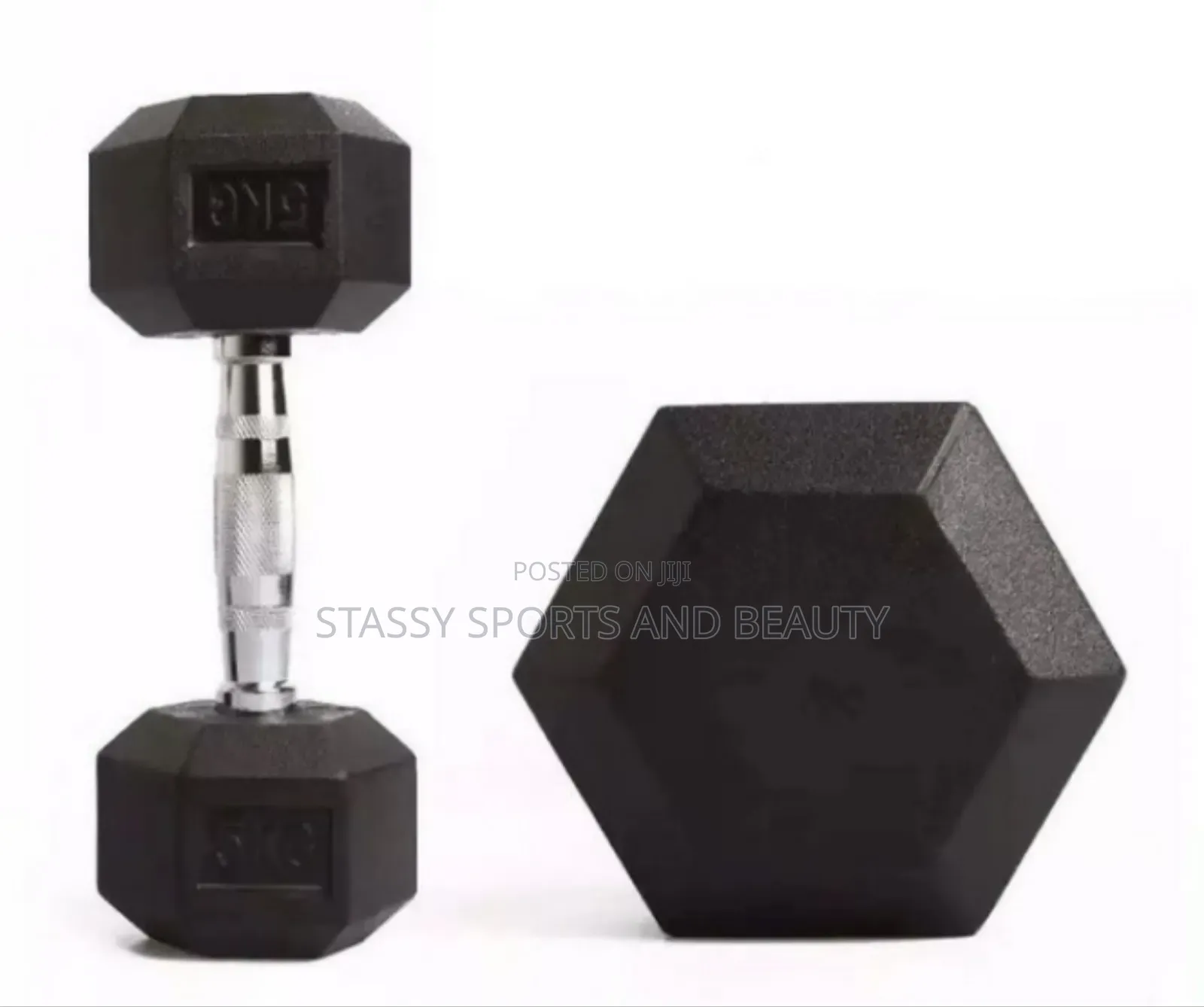 Professional 5kg Hexagonal Dumbbell Set 5kg(×2) {10kg Total}