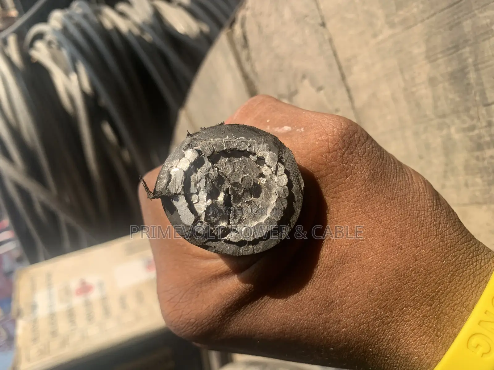500mm Single Aluminium Cable