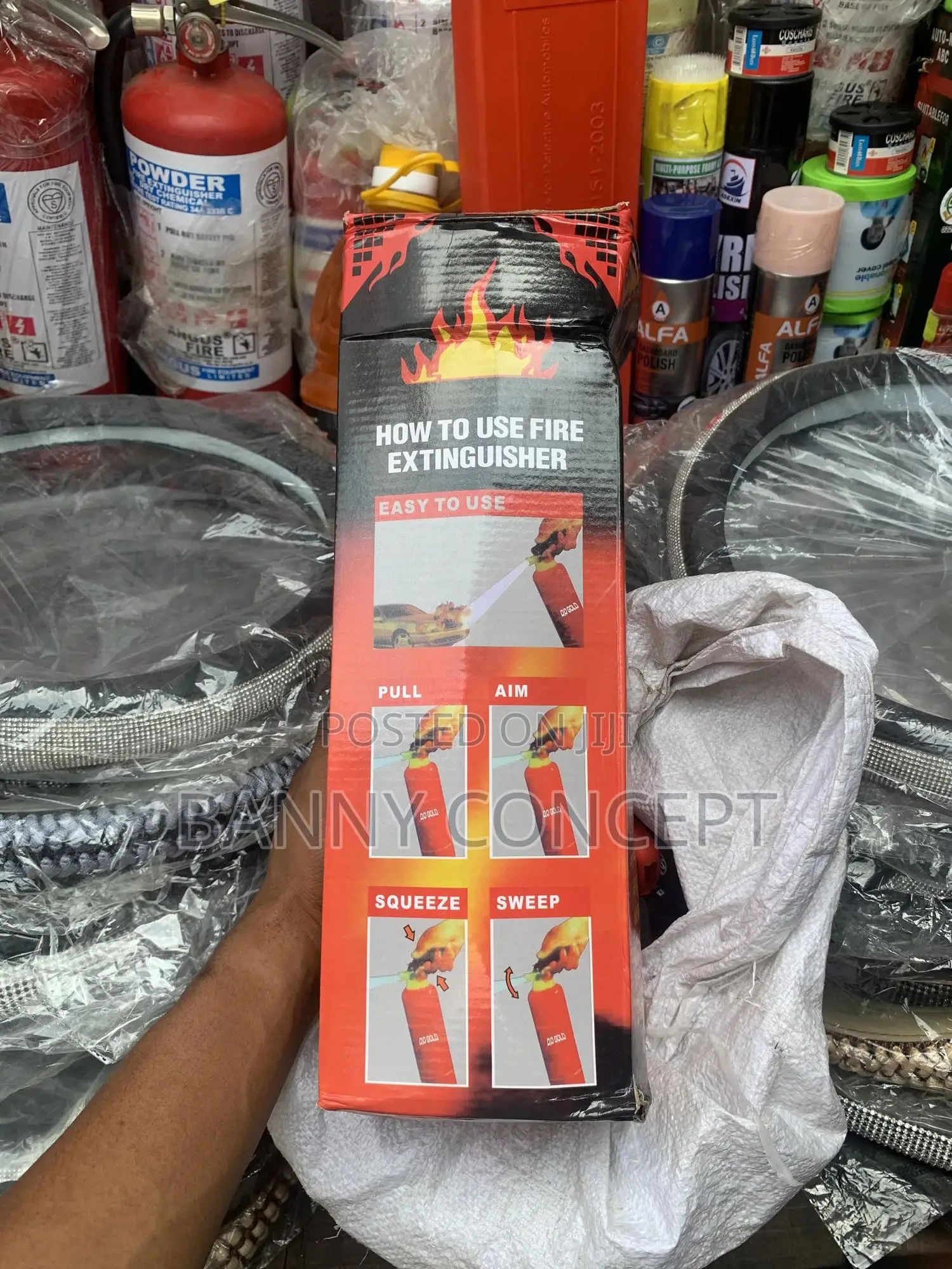 D.O Gold Multi-purpose Fire Extinguisher