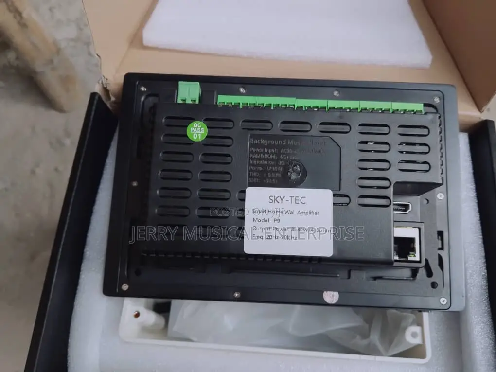 4zone Network In Wall Amplifier With Alexa And Tuya And Zebee