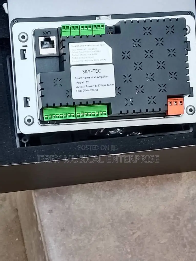 8inches 4zone Smart In Wall Amplifier With Alexa And Tuya