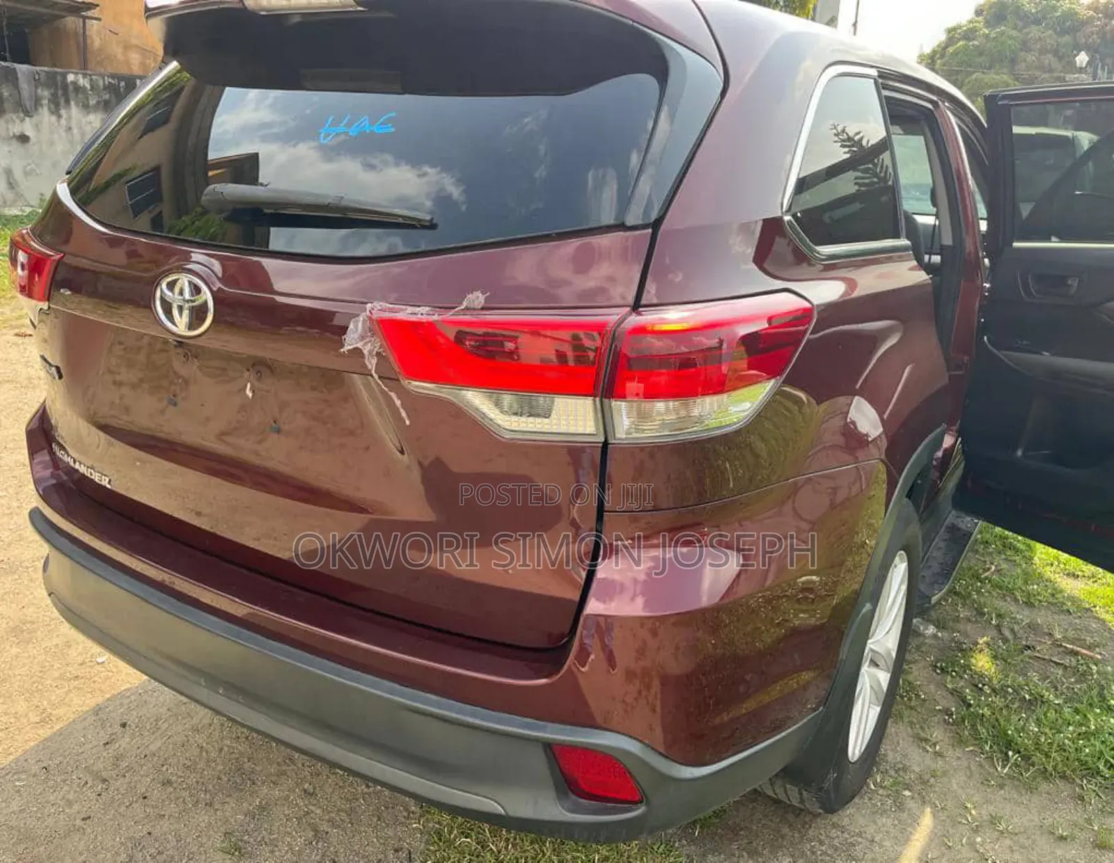 Toyota Highlander 2016 Red