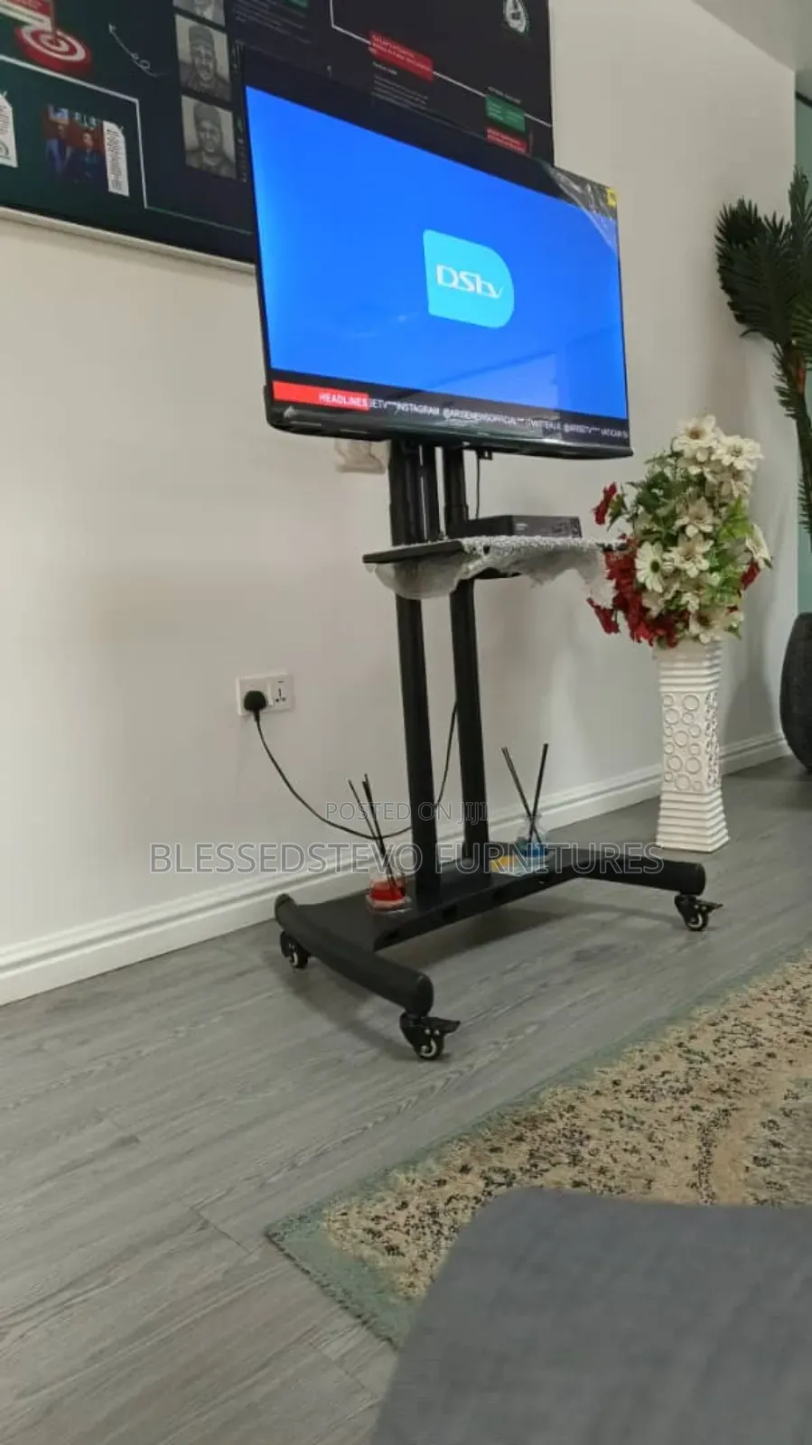 Iron Tv Stand