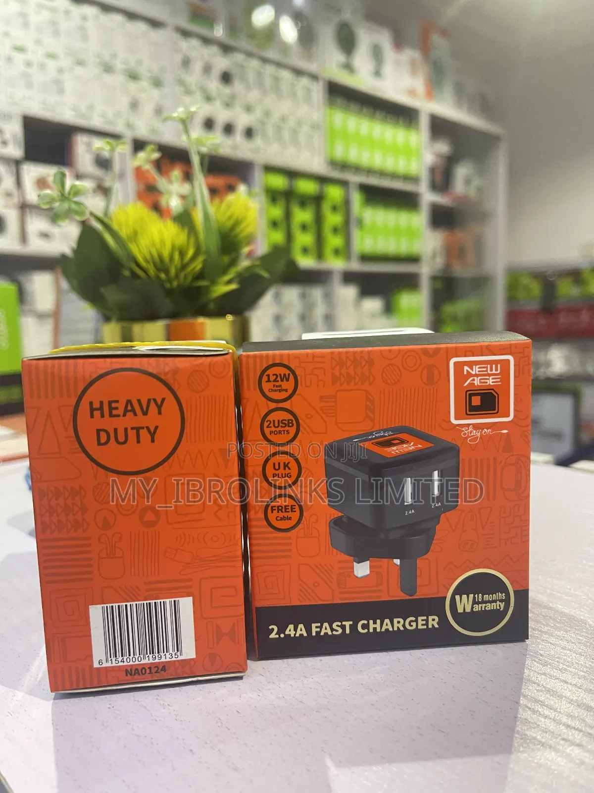 New Age Double Usb Port Charger
