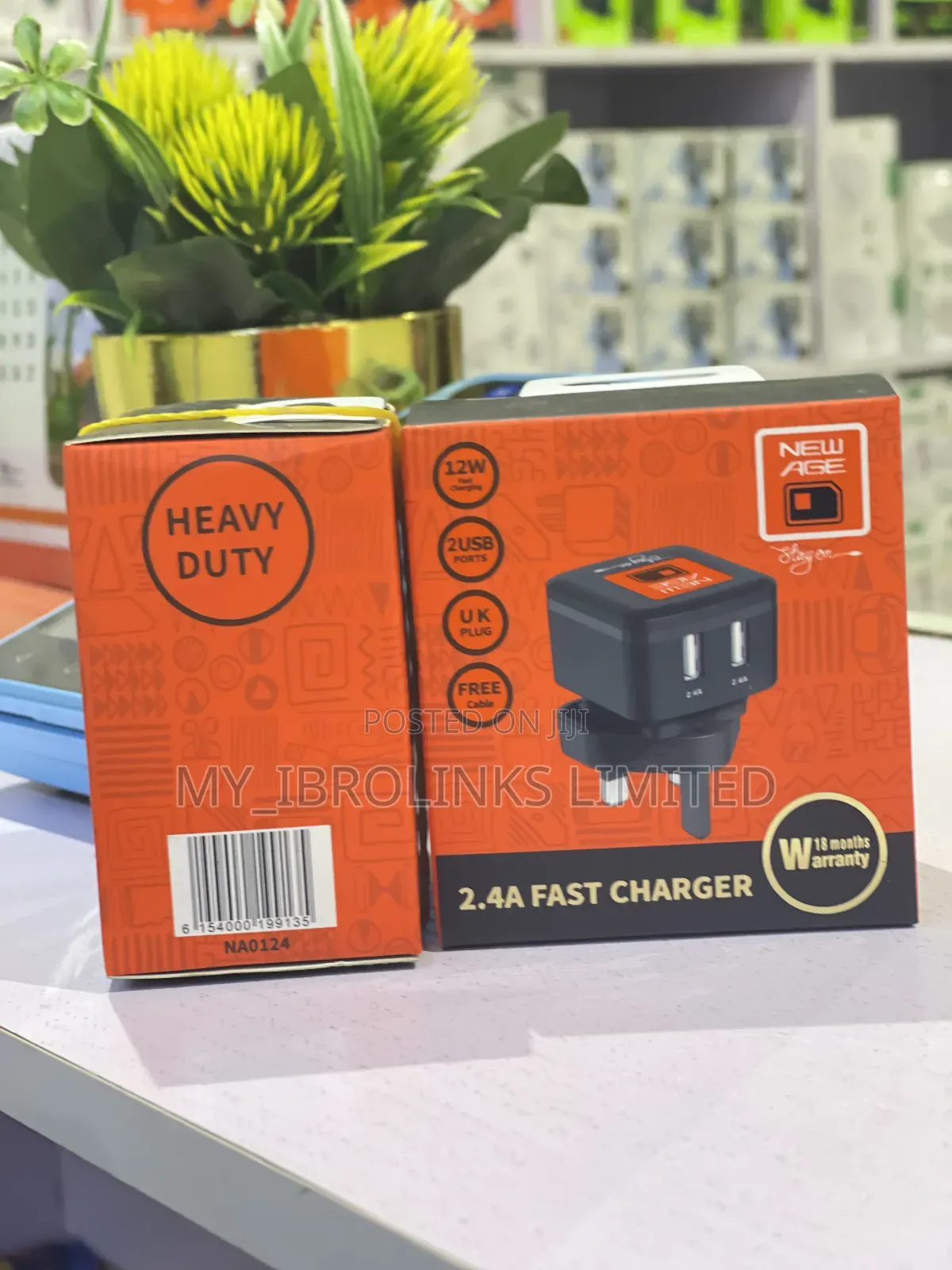 New Age Double Usb Port Charger