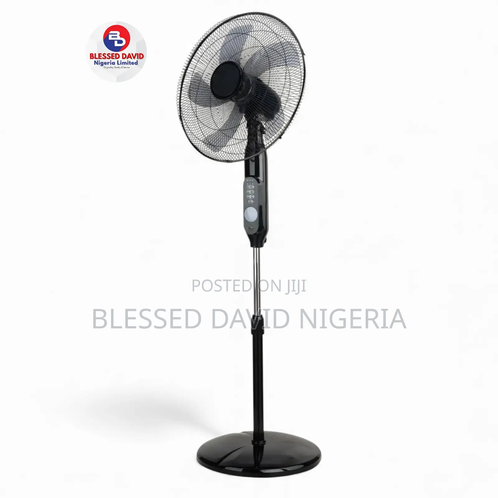 Maxi Standing Rechargeable Fan 16 Inch Black (Kys-40ac)