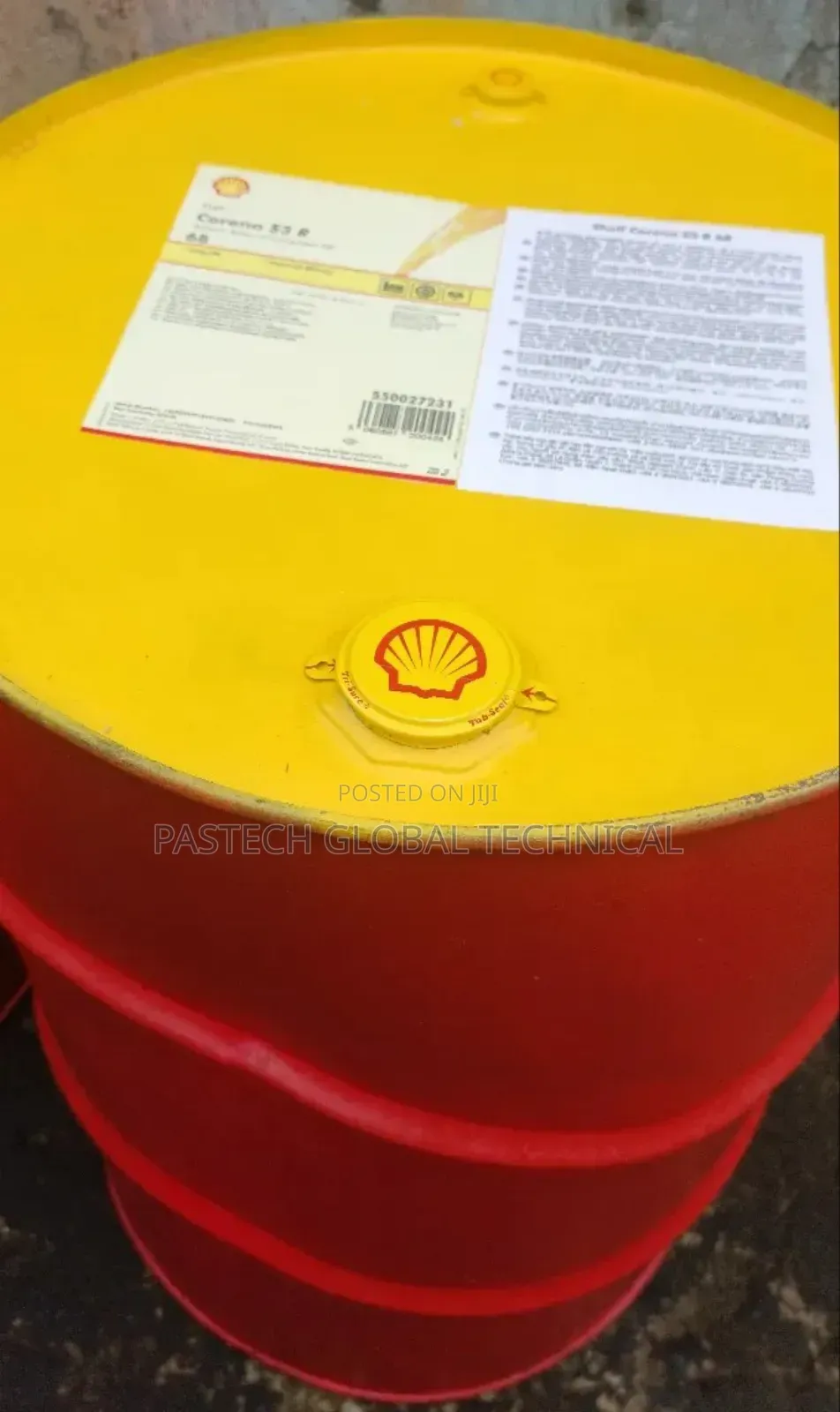 //Shell Corena S3 R 68// Rotary Air Compressor Oil//