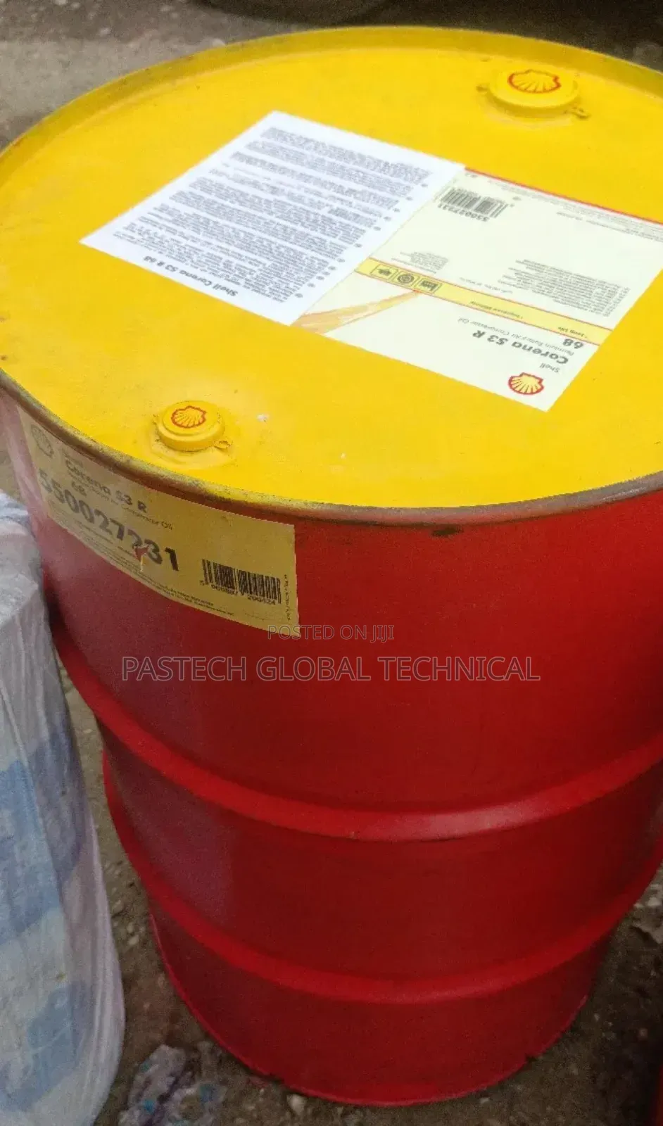 //Shell Corena S3 R 68// Rotary Air Compressor Oil//