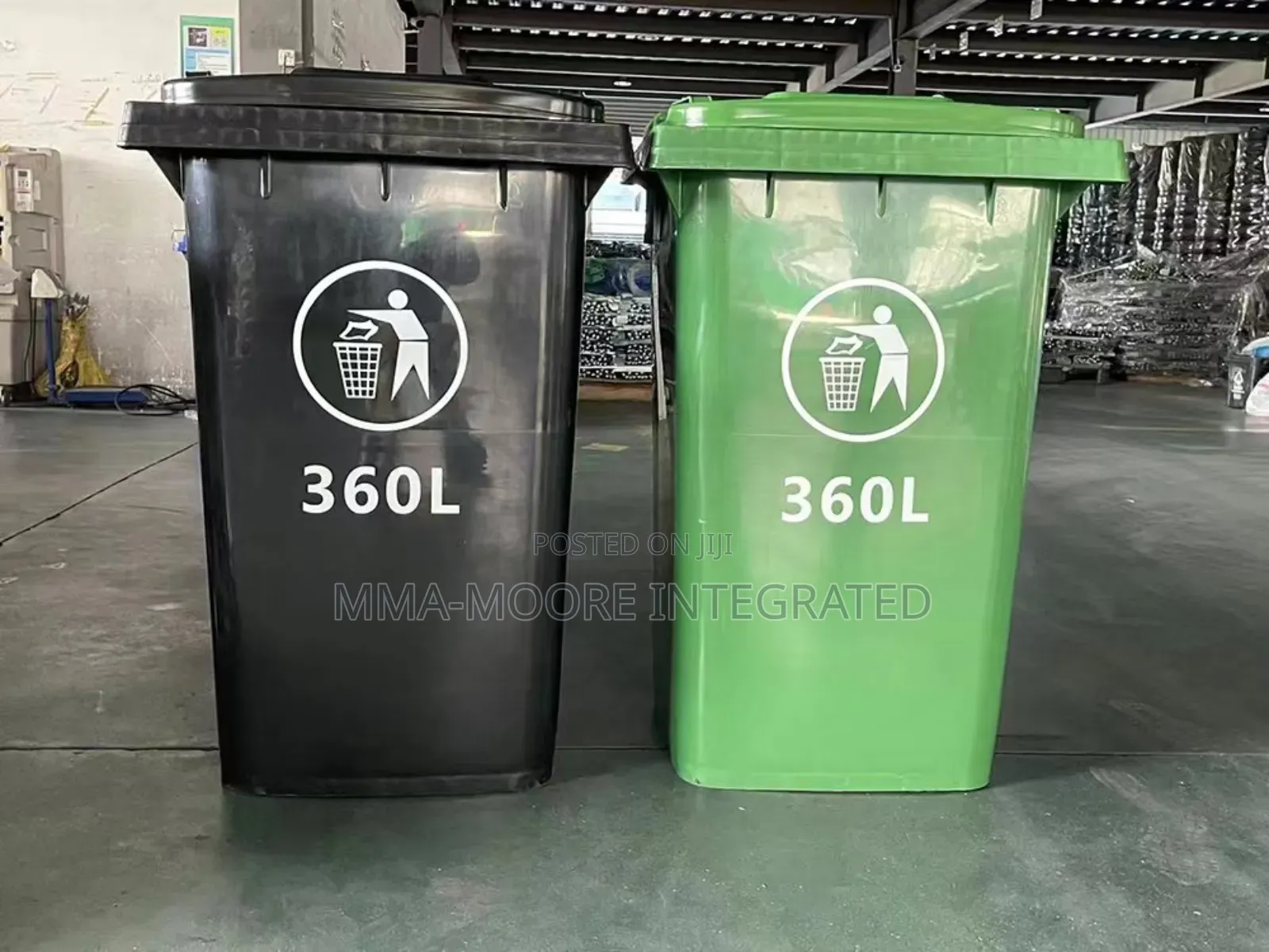 360liters Industrial Waste Bin