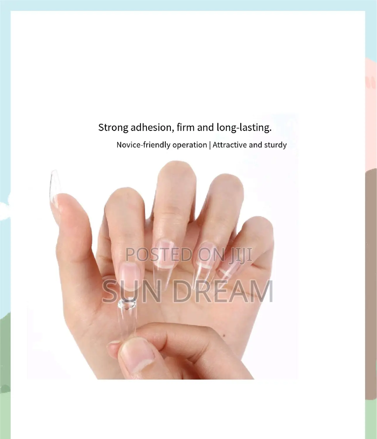 Wearable Adhesive Nail Gel Glue Extension Wholesale Price Nail Glue