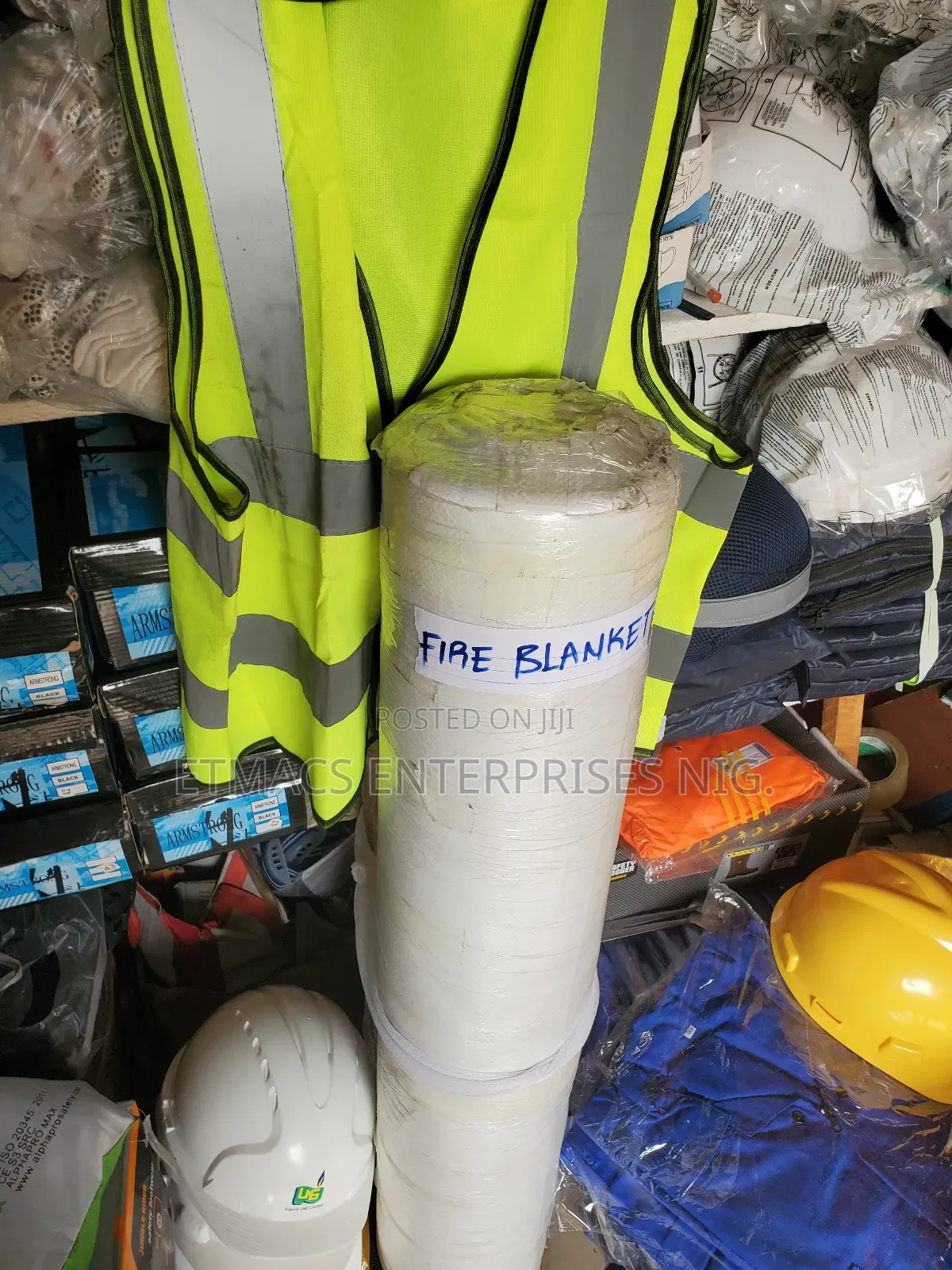 Industrial Fire Blanket Roll_ Fibreglass 1m × 50m_ Port Harcourt