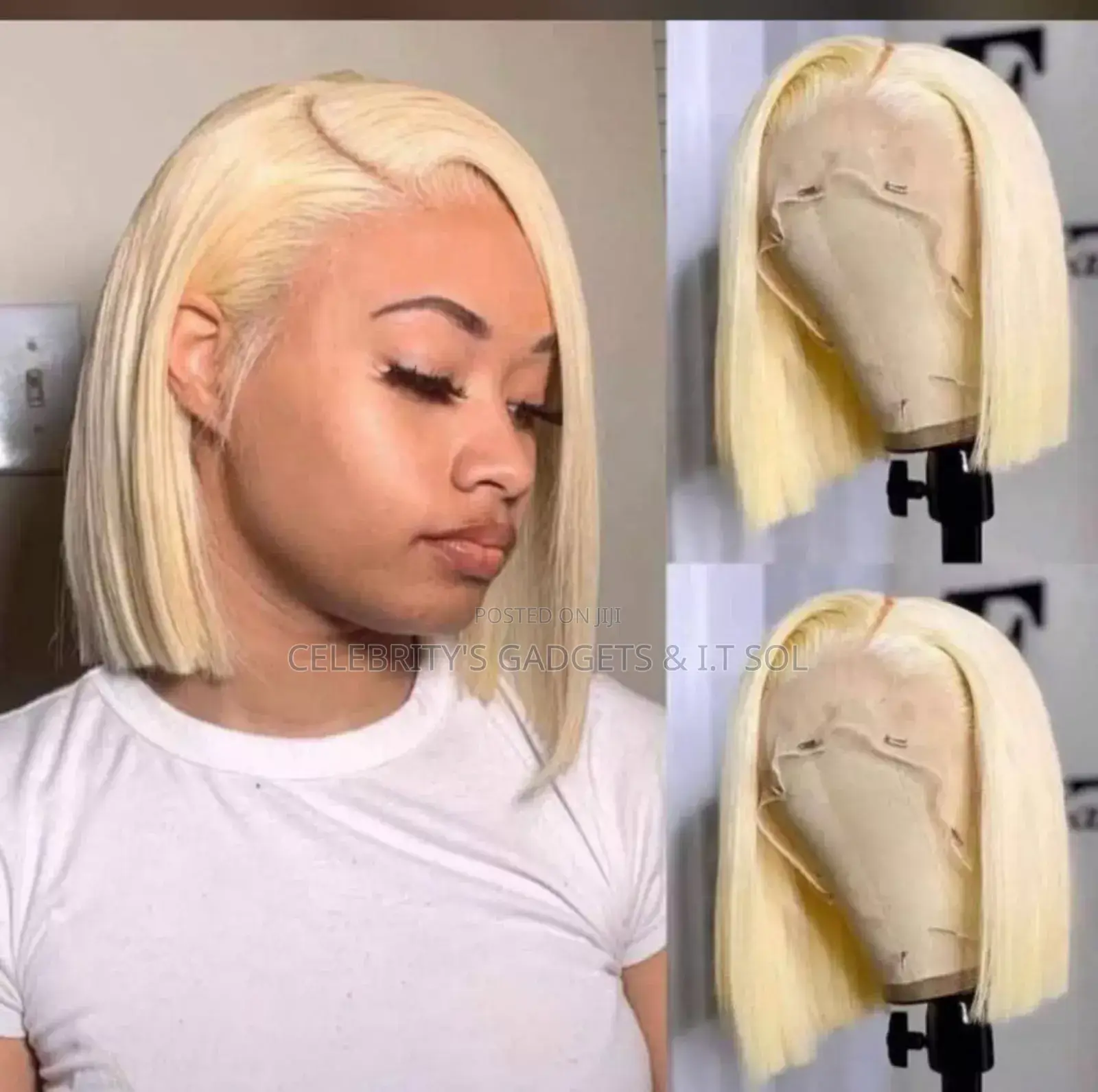 Full Frontal SDD Blonde Bob