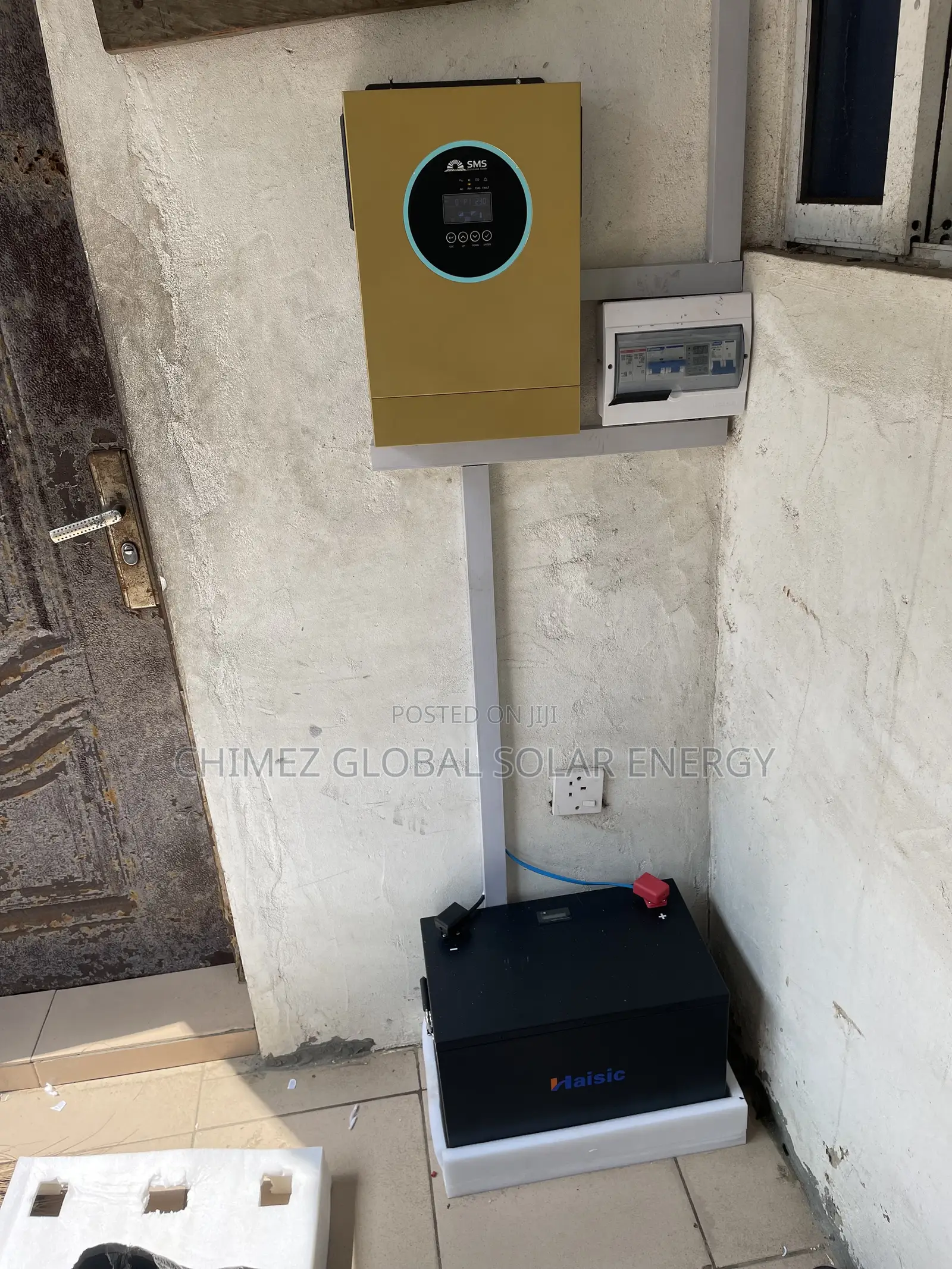 8kwh Lithium Battery + 3.6 Kva Inverter +600watts Solar Panels 5pcs