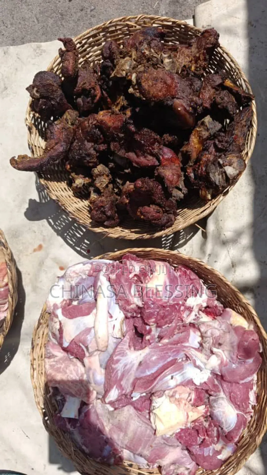 Fried Goat Meat