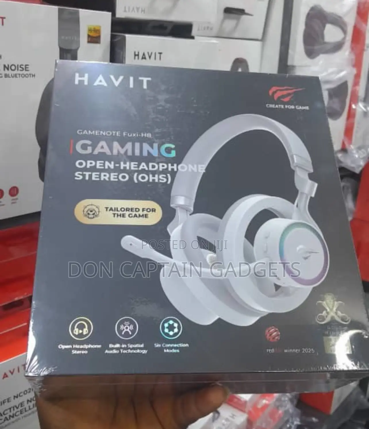 Havit Gamenote Fuxi H8 Gaming Open Headphone Stereo