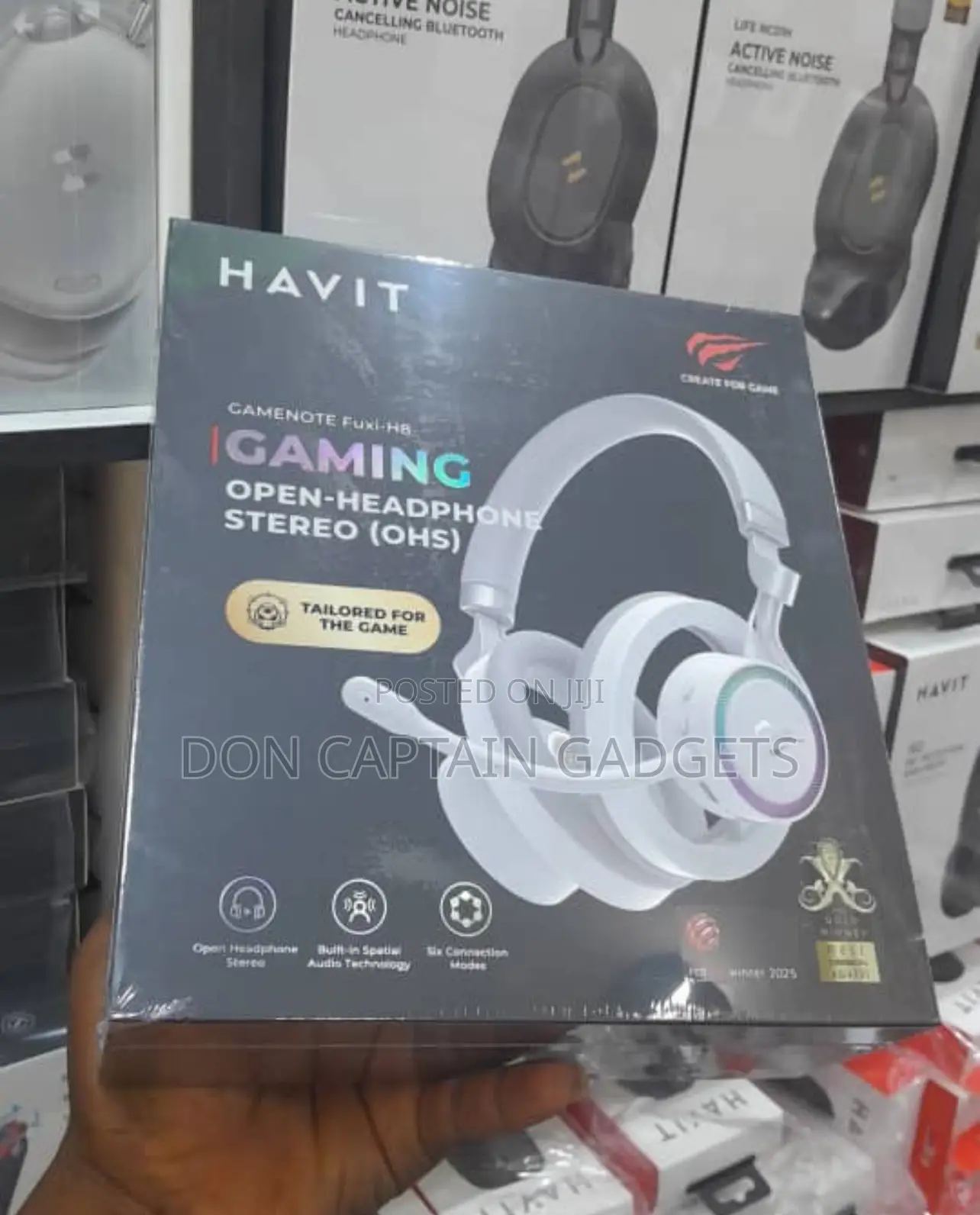 Havit Gamenote Fuxi H8 Gaming Open Headphone Stereo