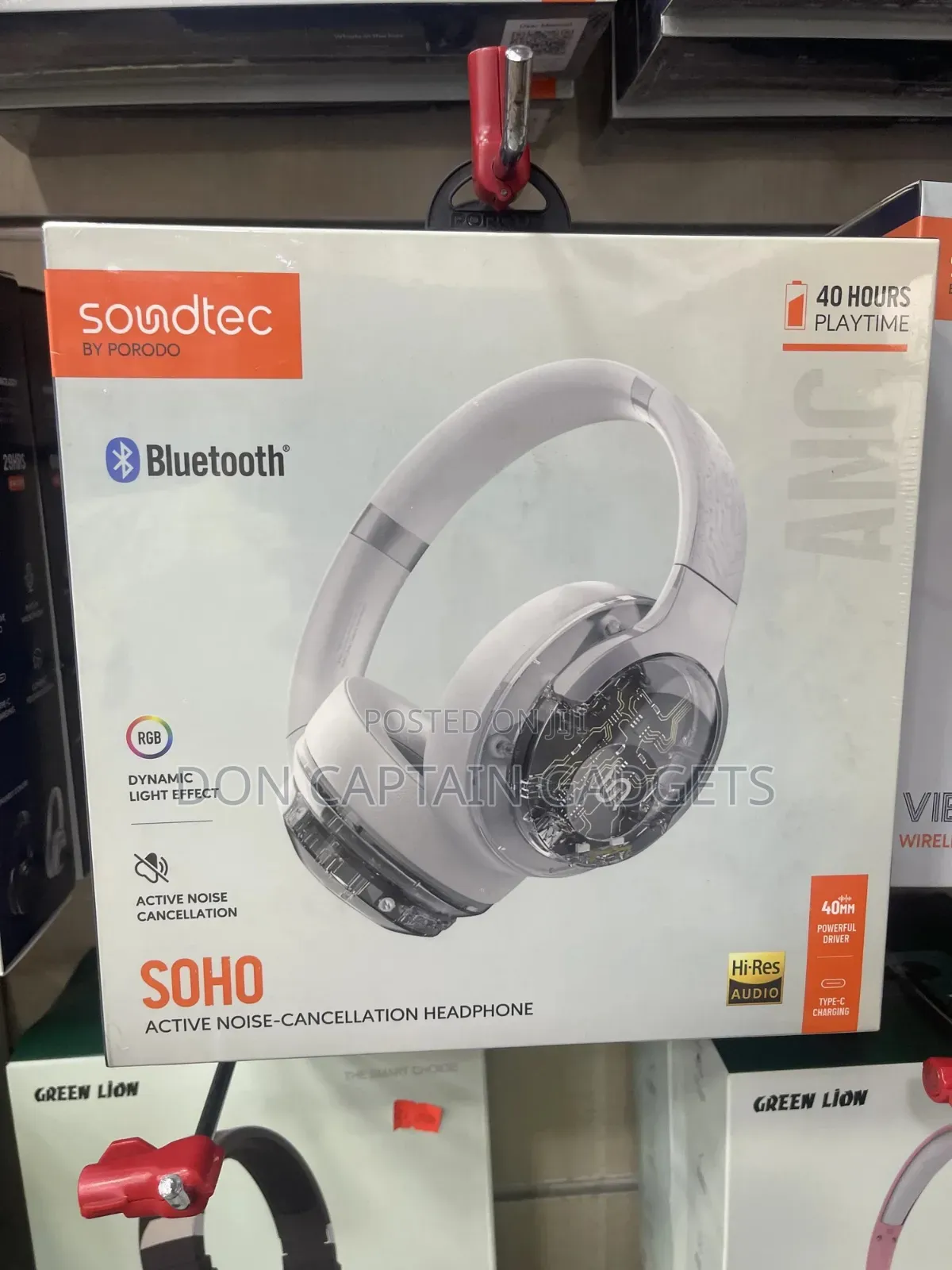 Porodo Soundtec Soho Anc Headphone