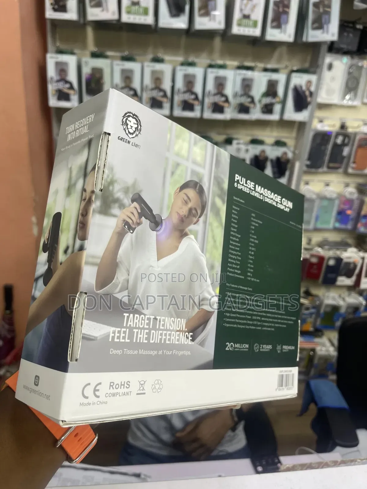 Green Lion Pulse Massage Gun