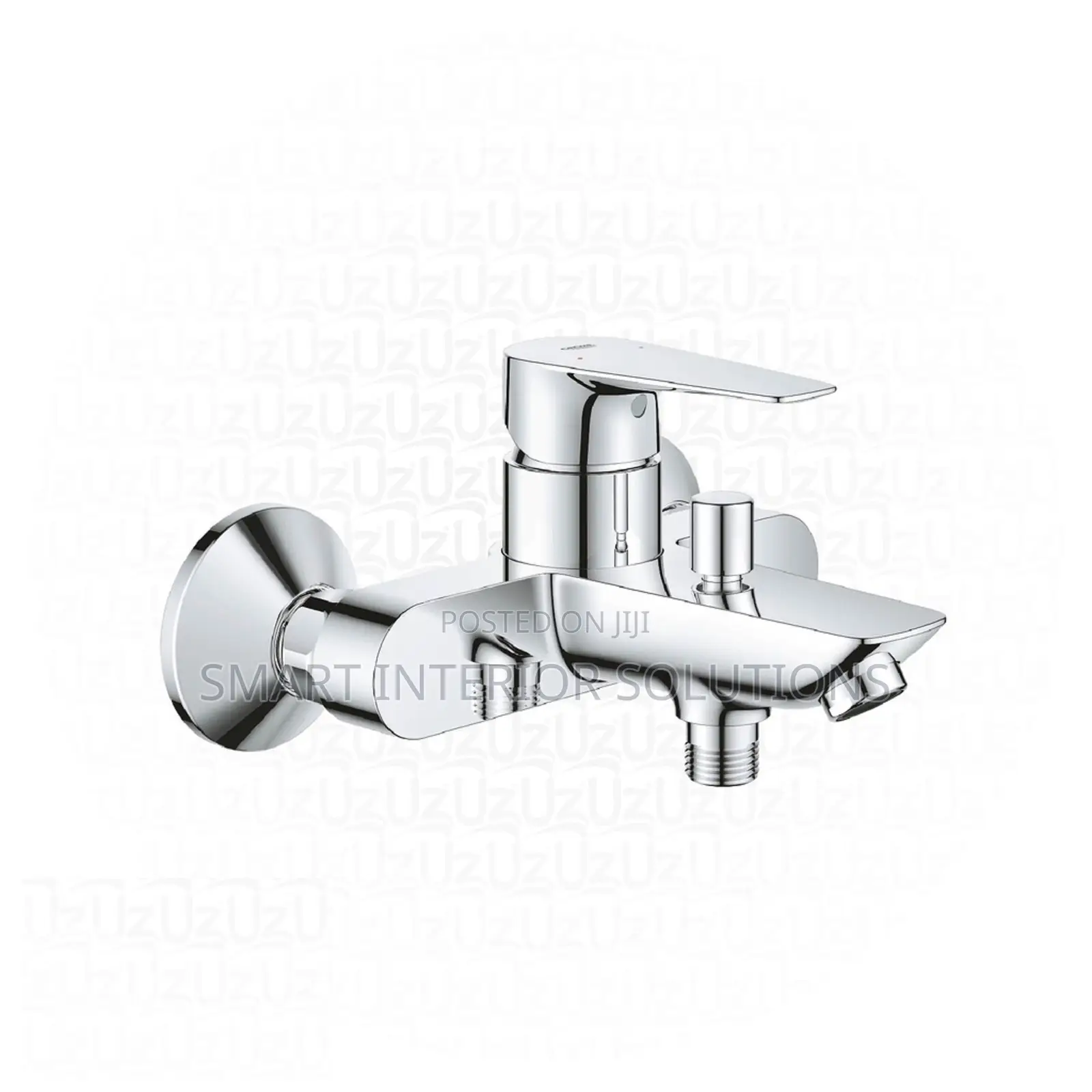Grohe-Bauedge Single-Lever Bath Mixer 1/2′′