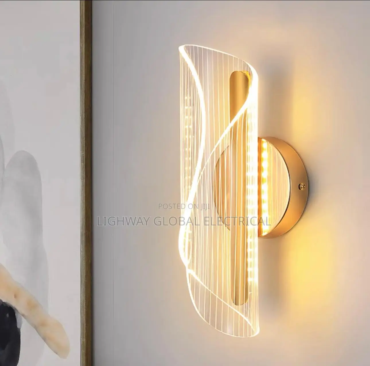 Modern Thin Waist Led Wall Lamp