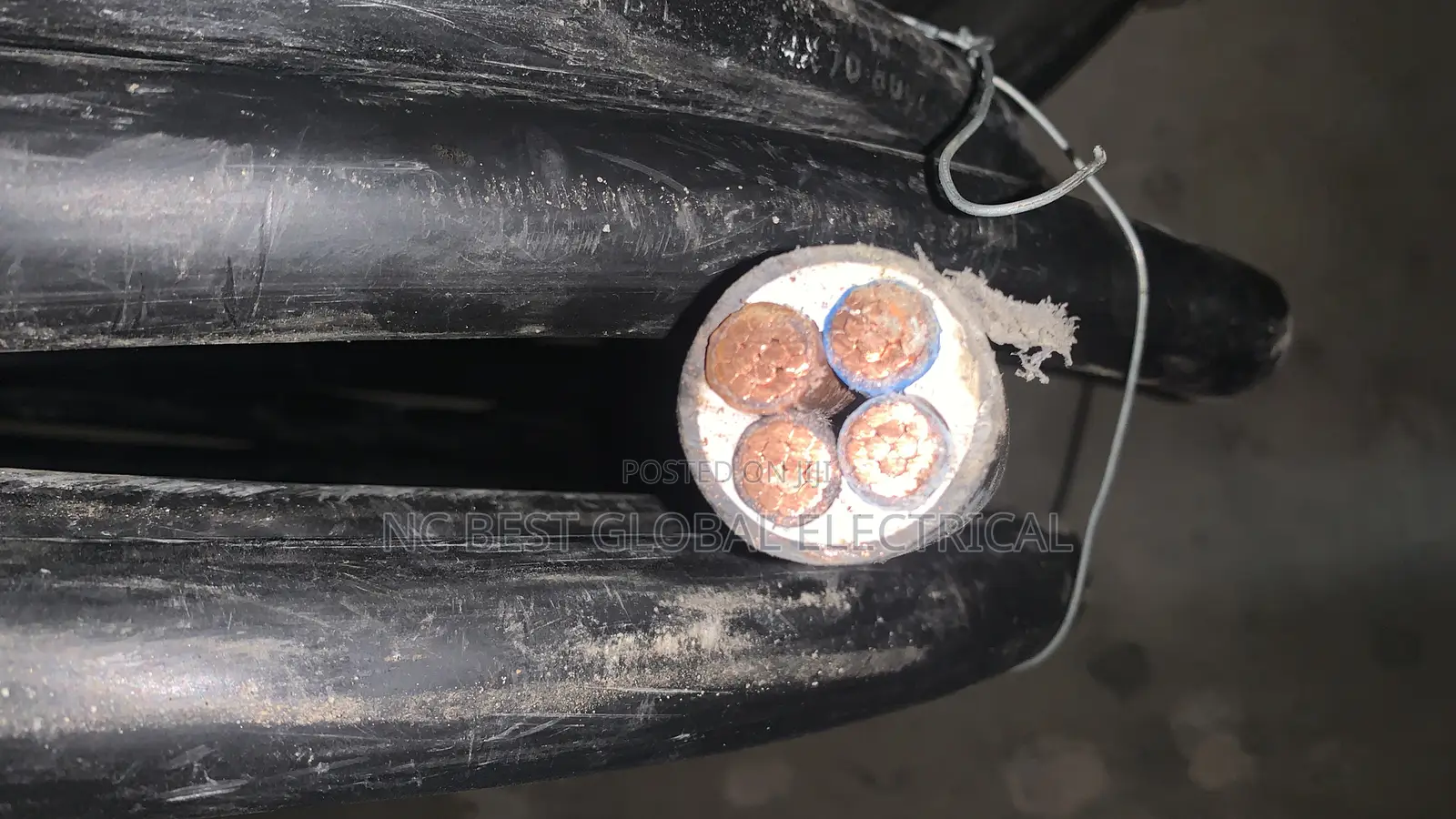 4core X 95mm Armored Cable Kablemetal