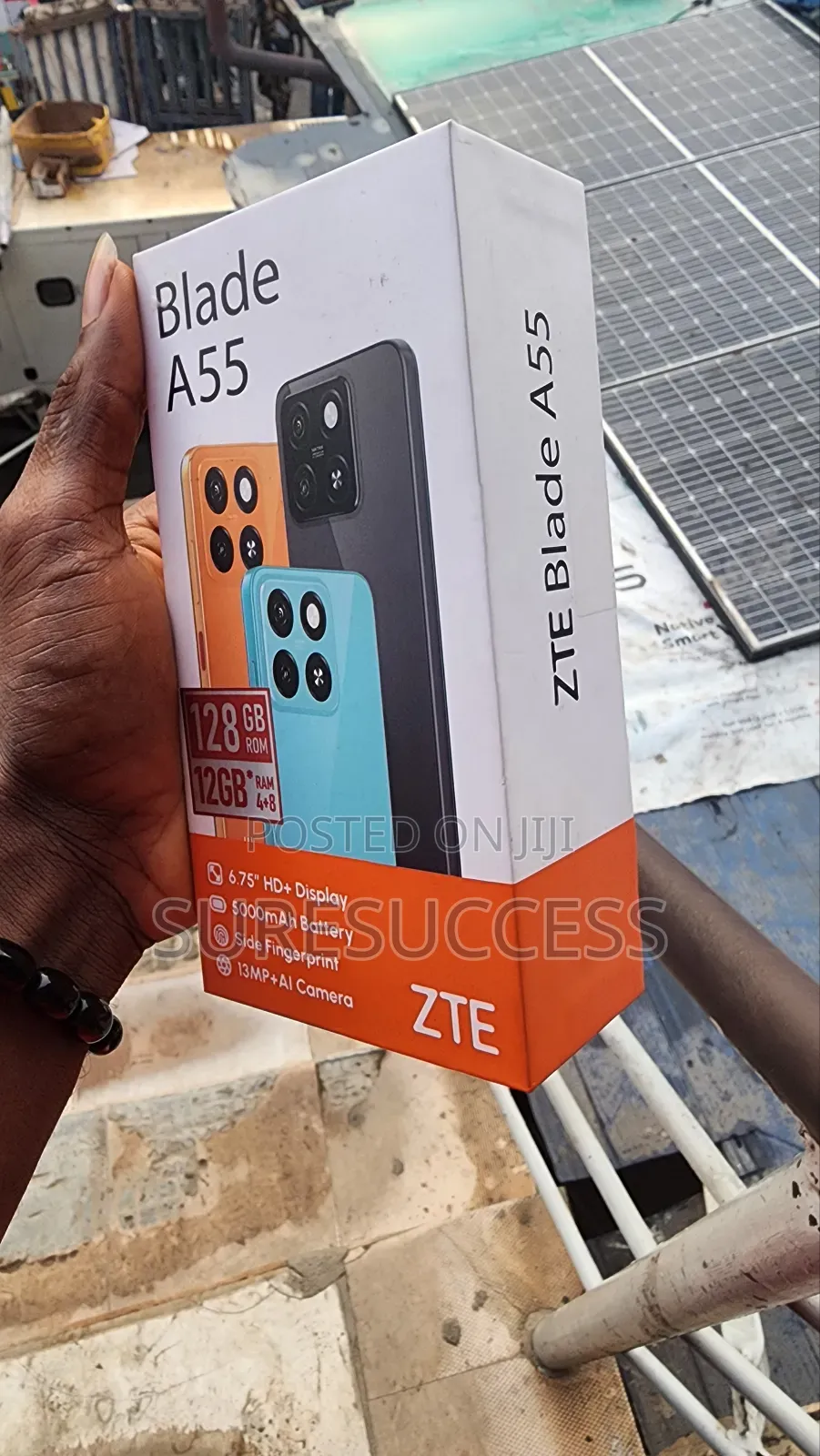 New ZTE Blade A55 128 GB Black
