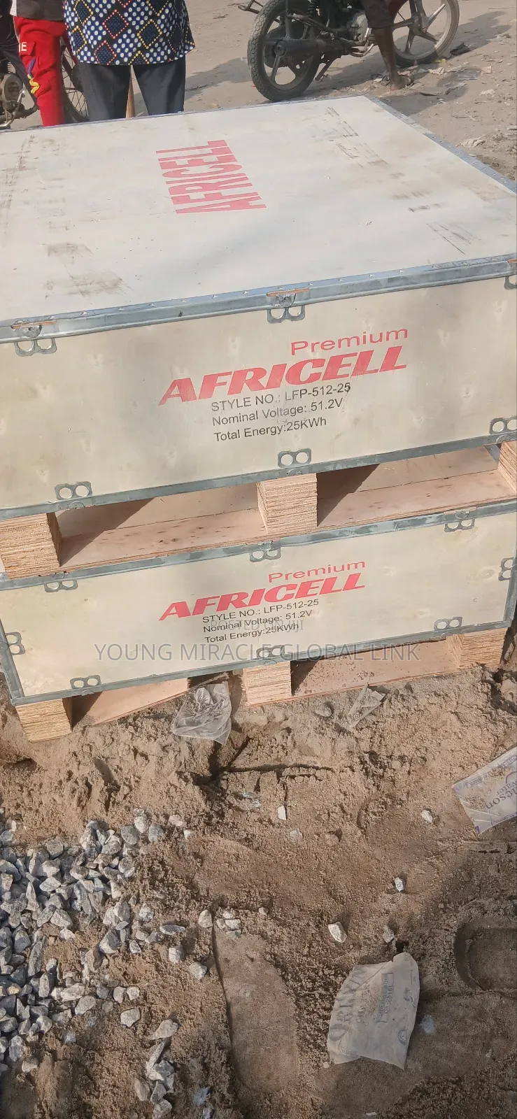 25kwh 51.2v Africell Ion Lithium Battery