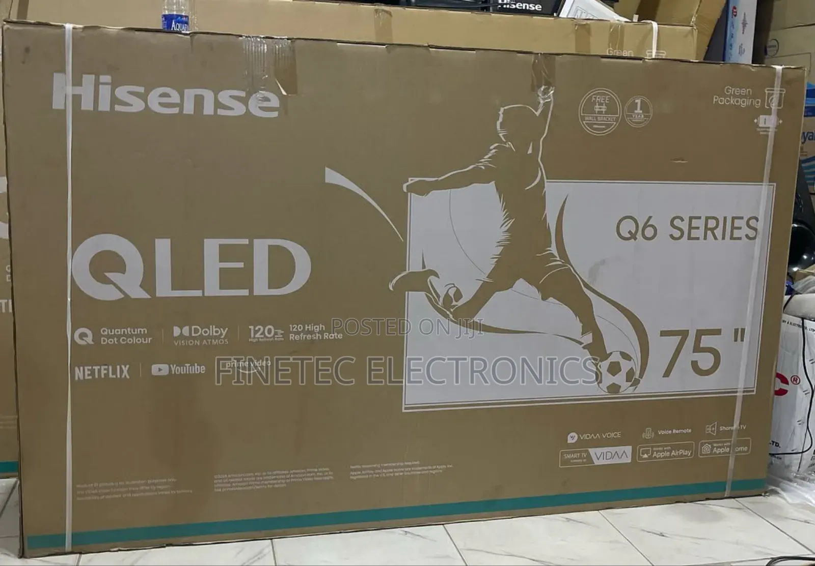 Hisense 75 Inches Smart Tv