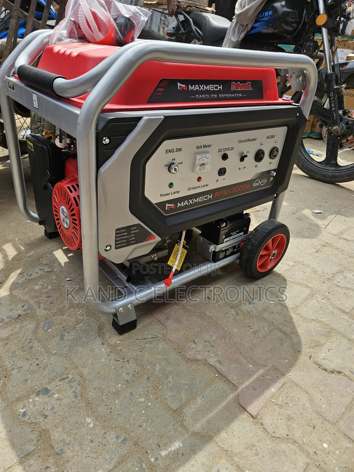10kva Maxmech Petorl Generator 100%Copper Wire