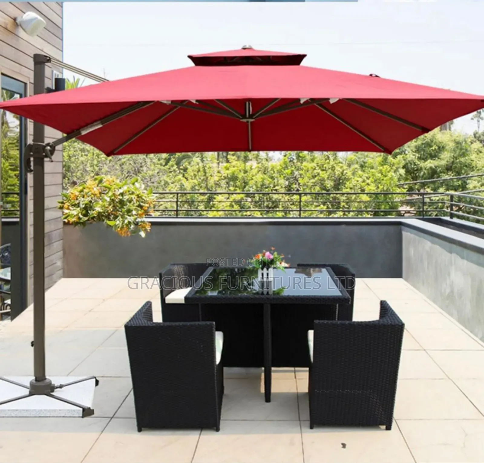 Solar Outdoor Umbrella