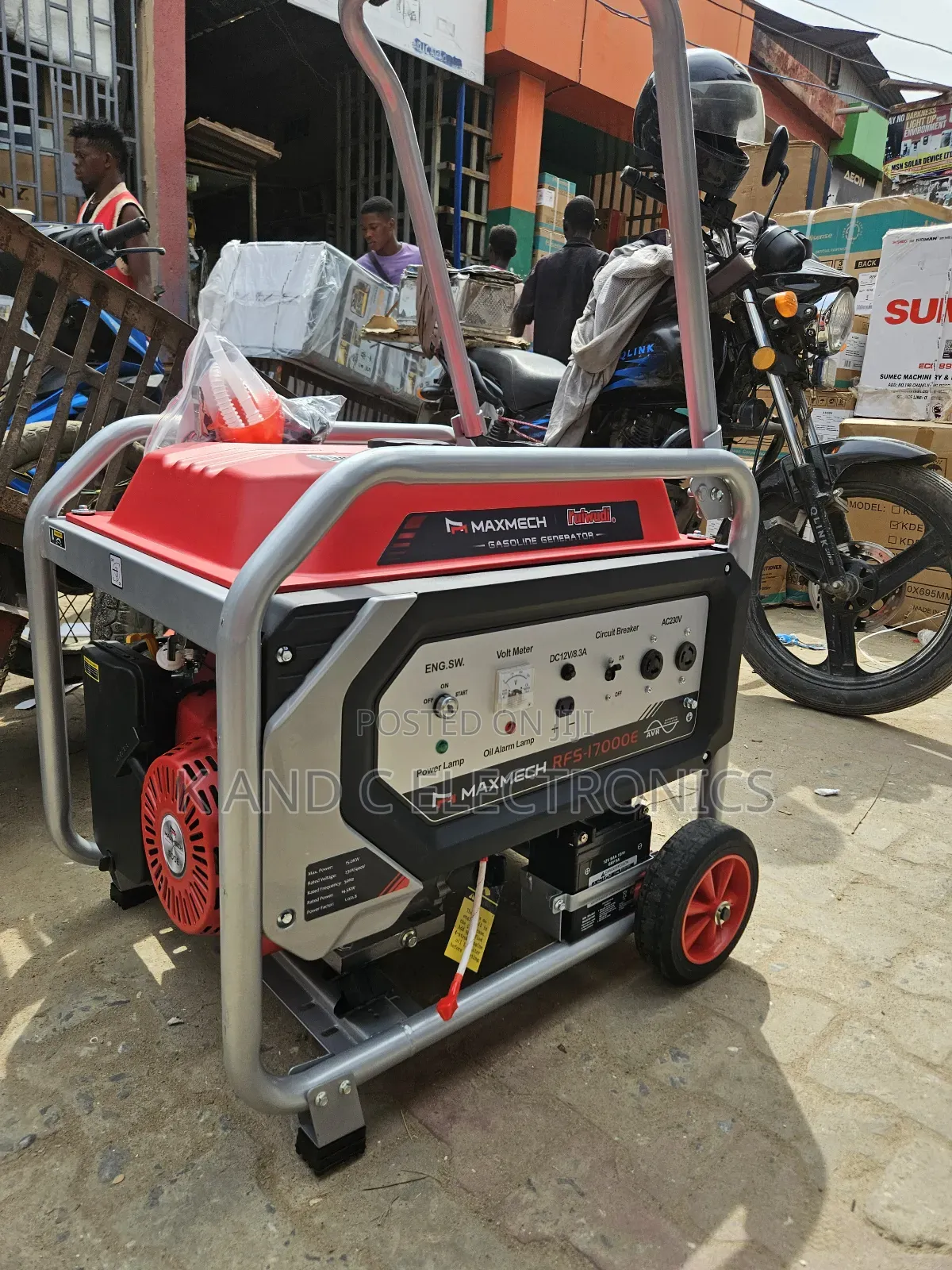 12kva Maxmech Petorl Generator 100%Copper Wire