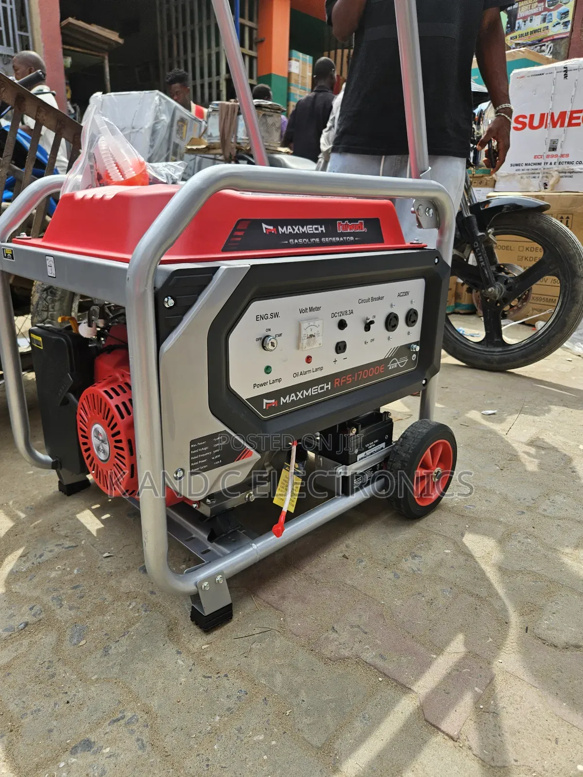 10kva Maxmech Petorl Generator 100%Copper Wire