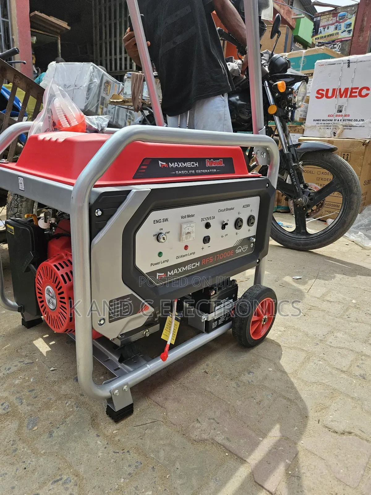 10kva Maxmech Petorl Generator