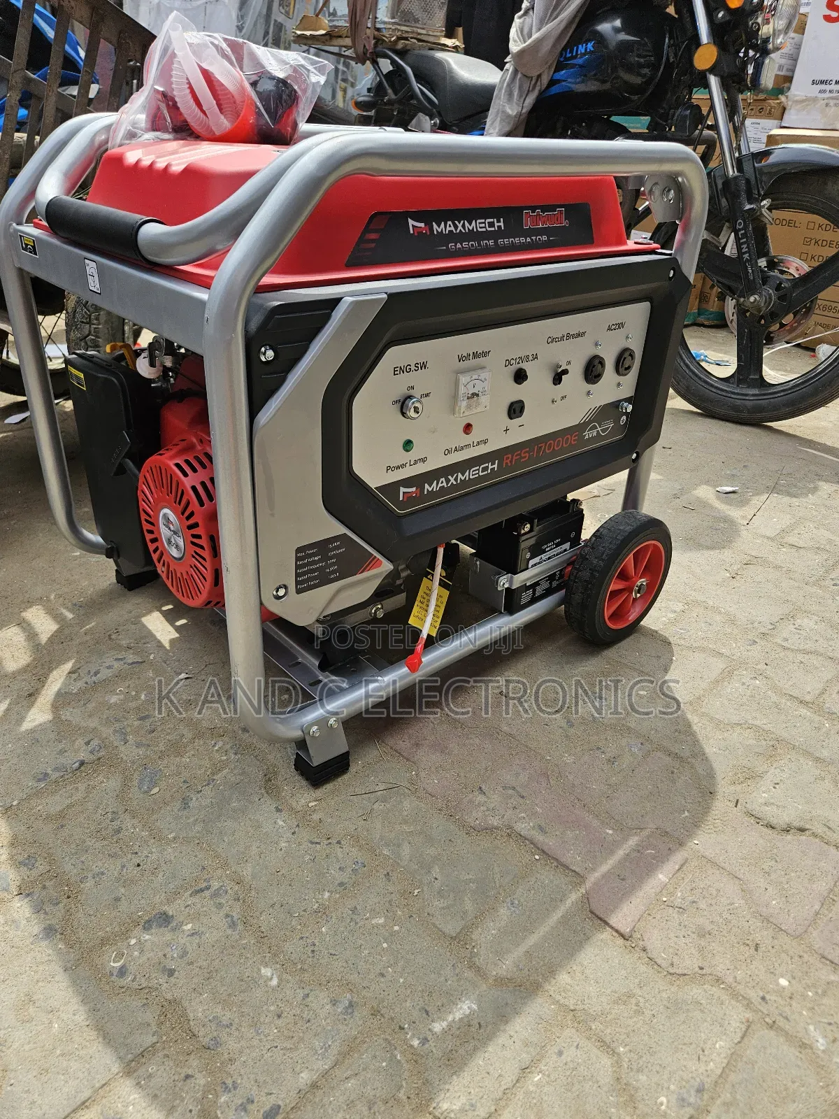 Maxmech 10kva Petorl Generator 100%Copper Wire