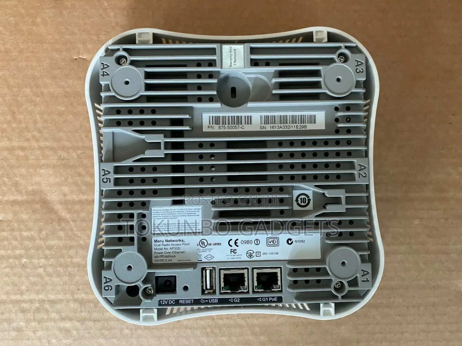 Meru Networks Ap332i Dual Radio Dual Band Wireless-N Ap Meru Ap332i