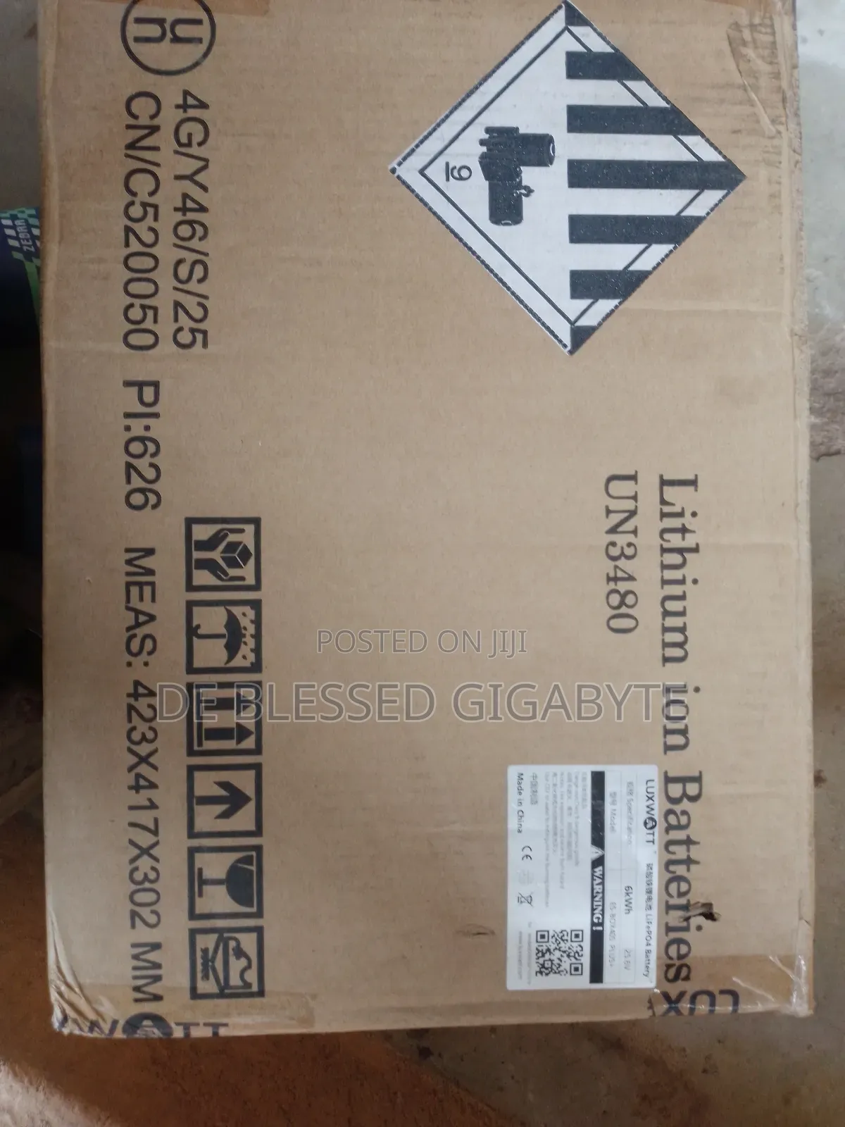 6kwh 24v Luxwatts Lithium Battery