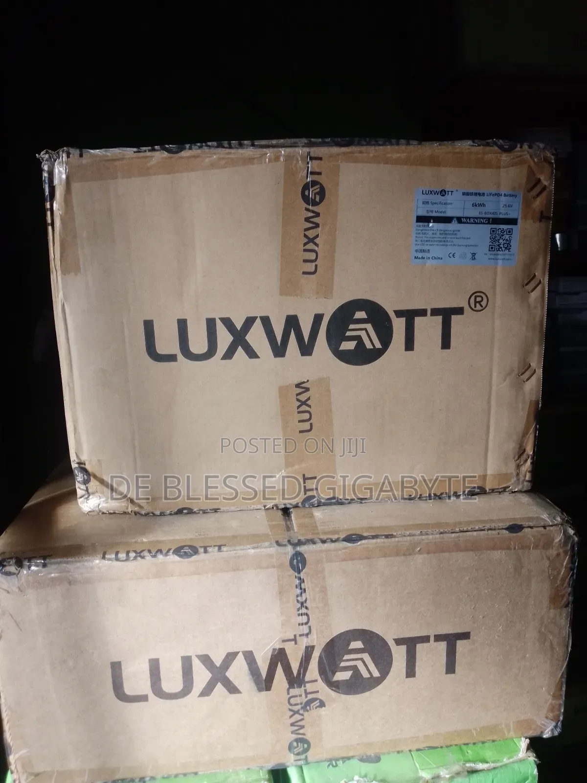 6kwh 24v Luxwatts Lithium Battery