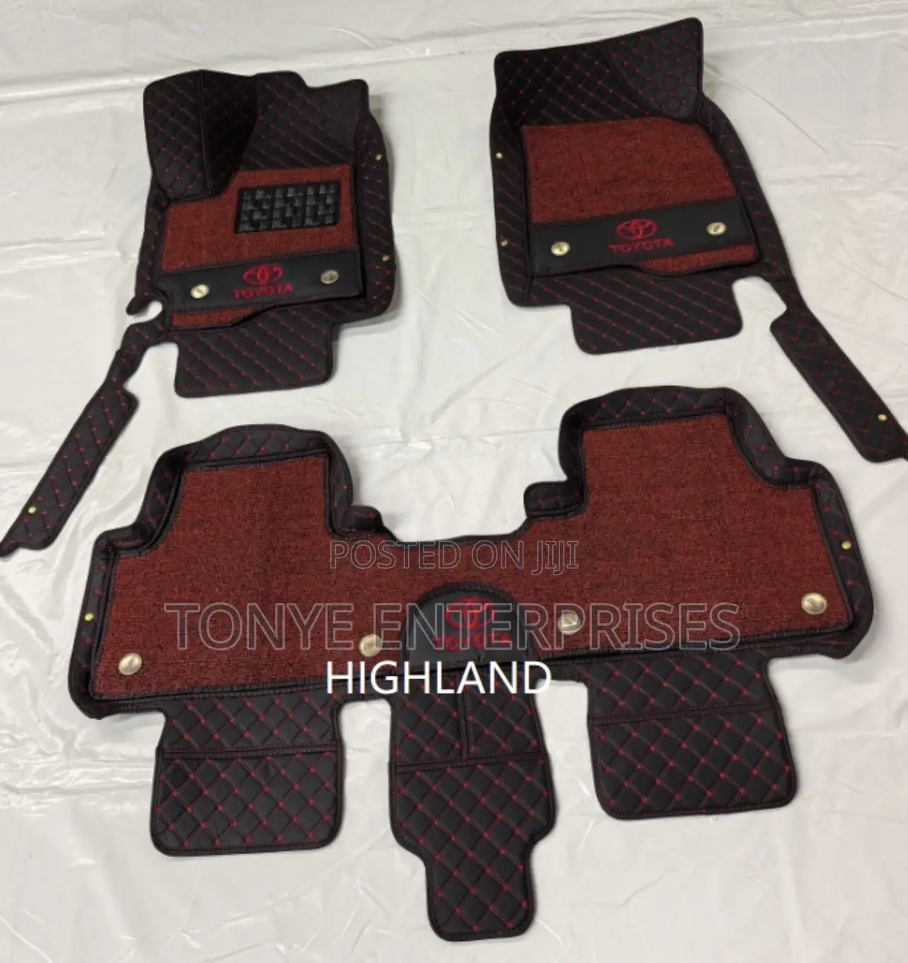 Toyota Highlander 2008 Double Layer Floor Mat