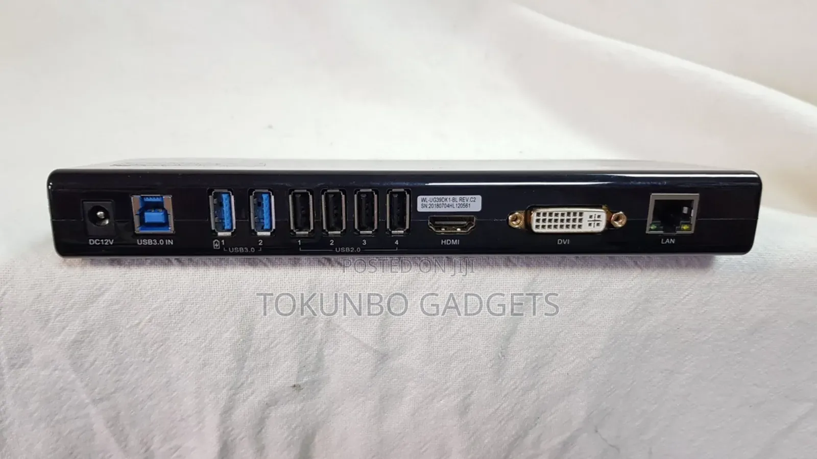 Wavlink Usb 3.0 Dual Video Docking Station With Complete Accessories