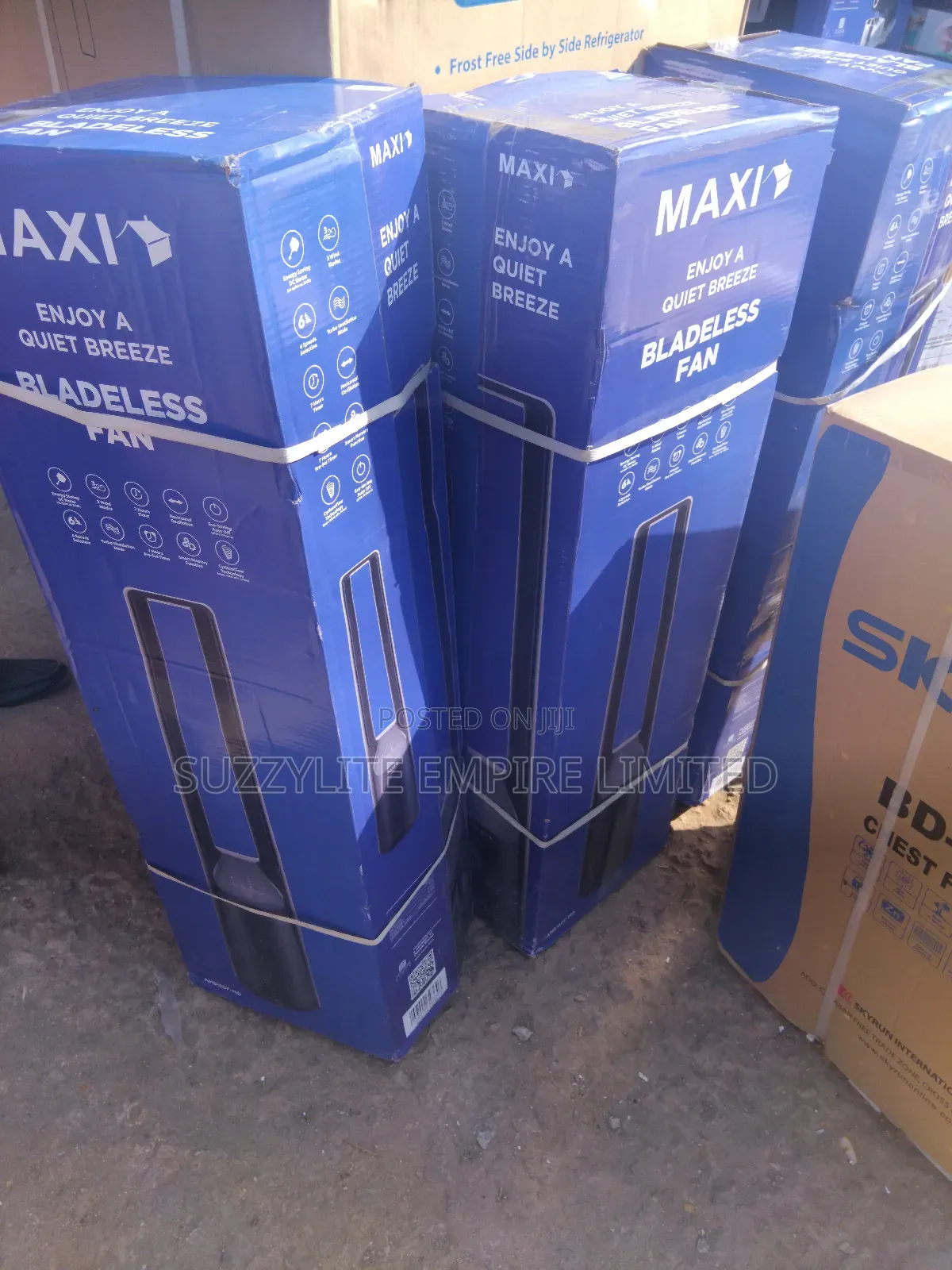 Maxi Bladeless Fan Tower Fan