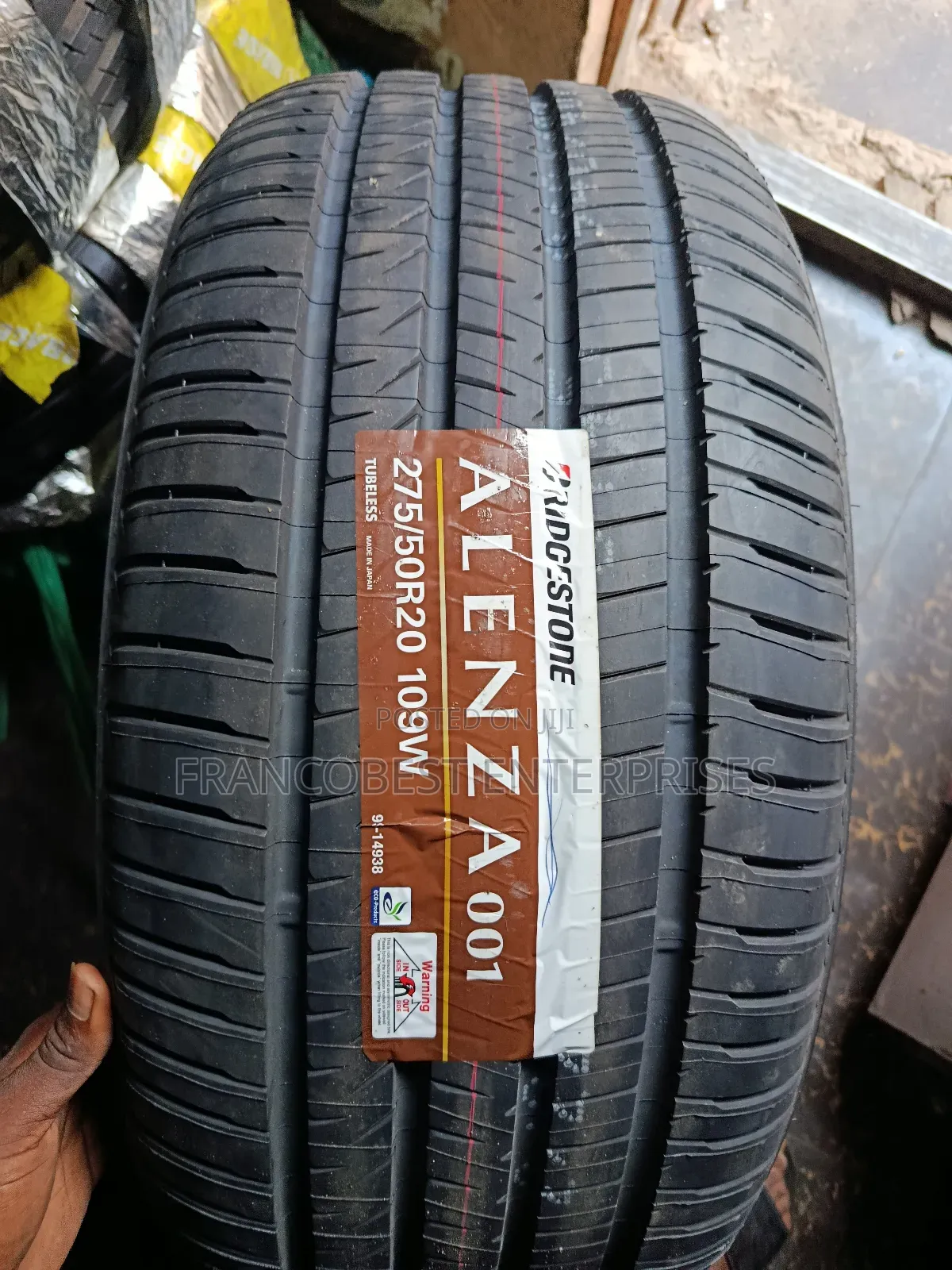 275/50r20 Bridgestone Tire