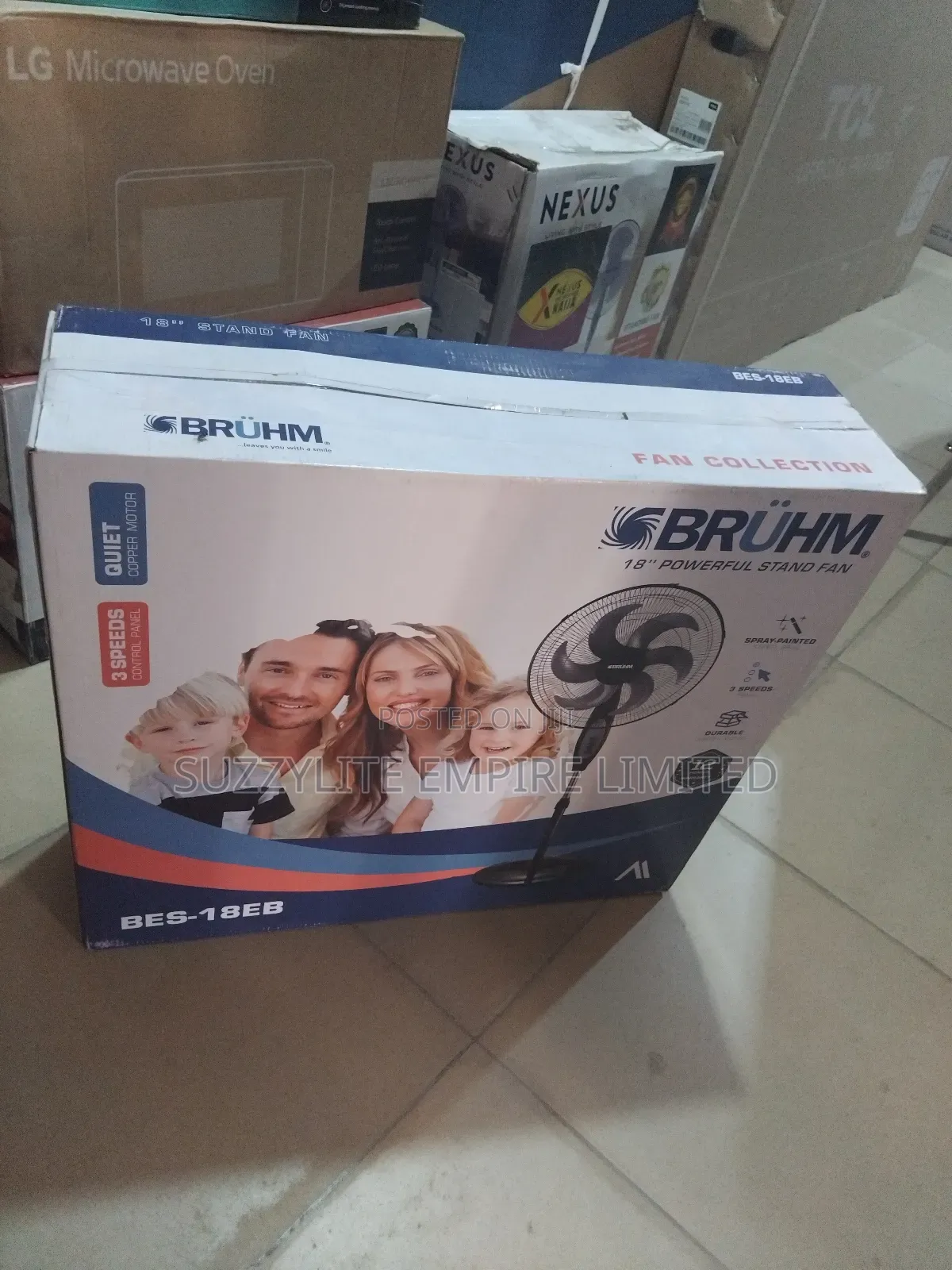Bruhm 18inches Standing Fan