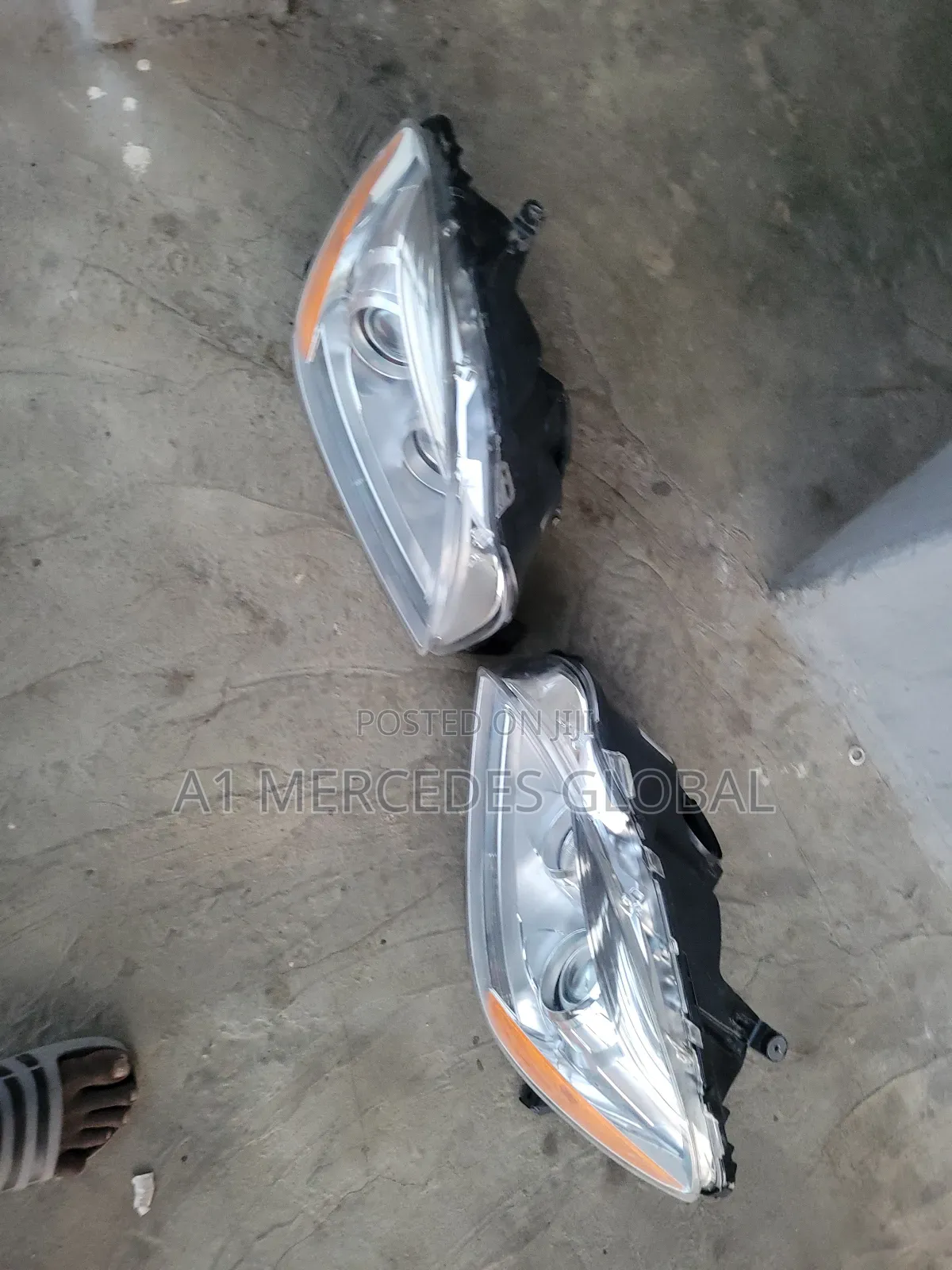 Mercedes-Benz Ml350 W166 Non Charger Headlights Tokunbo