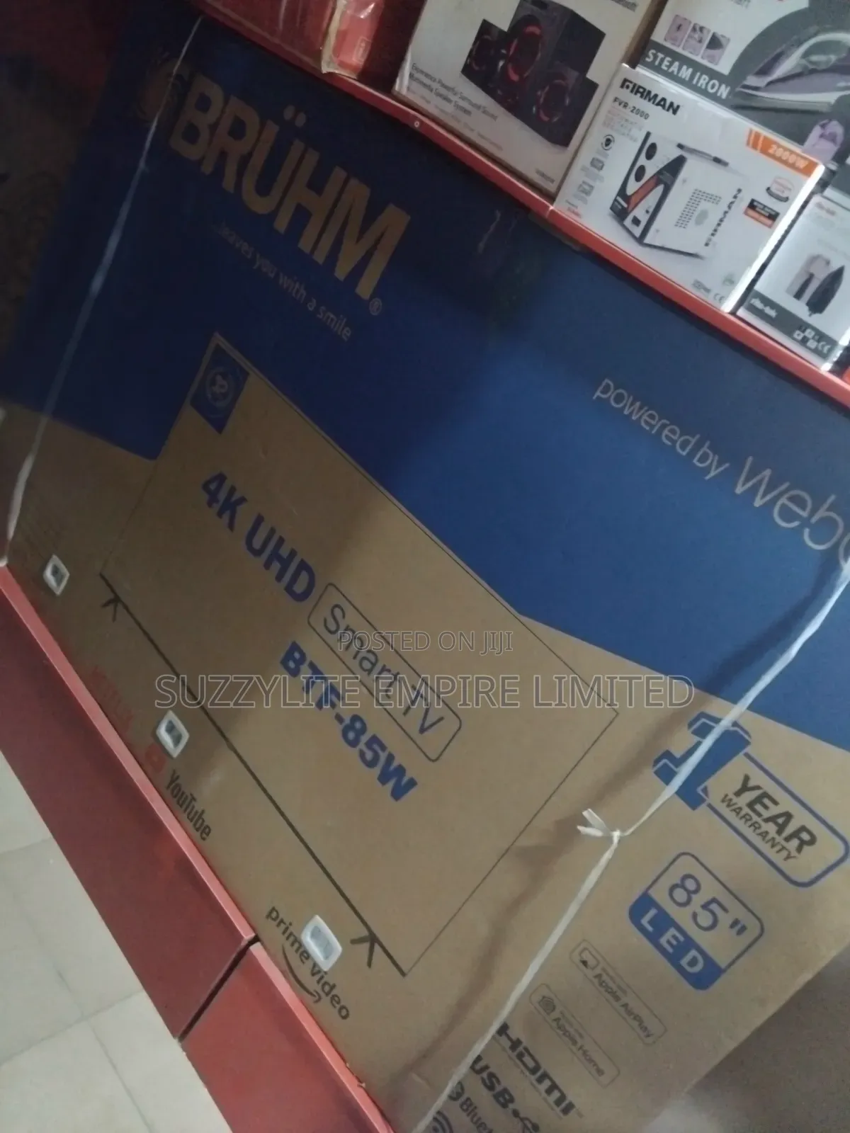 Bruhm 85 Inches Smart Television Qled