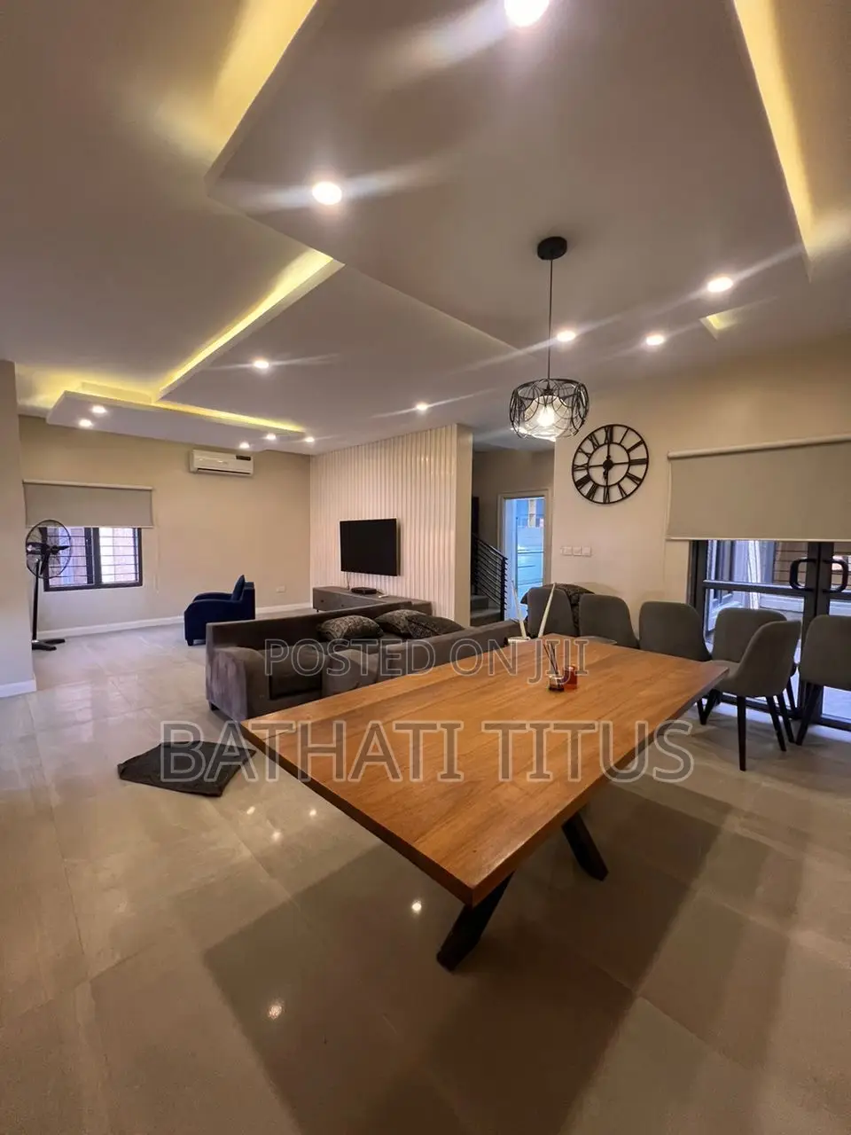 Furnished 4bdrm Duplex in Life Camp for rent