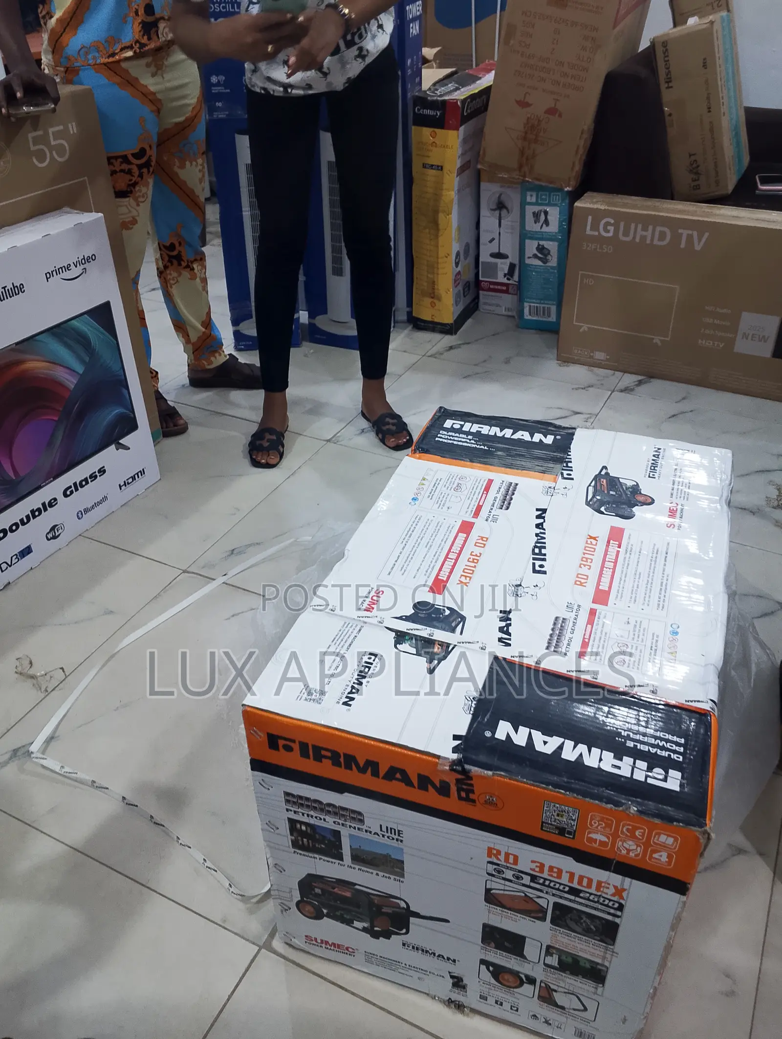 Heavy-Duty Sumec Firman Rd3910 Generator – Brand New and Durable
