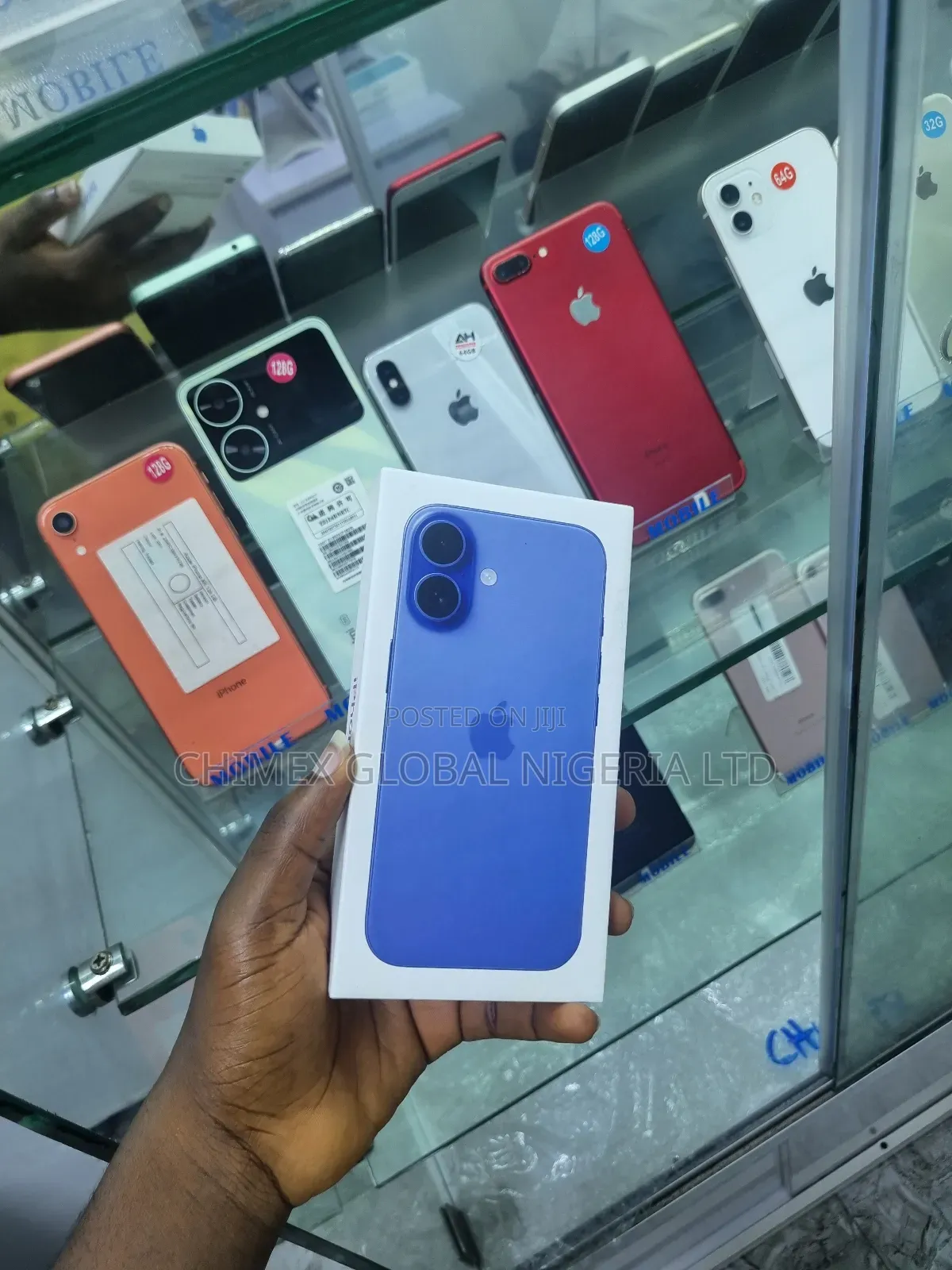 New Apple iPhone 16 128 GB Blue